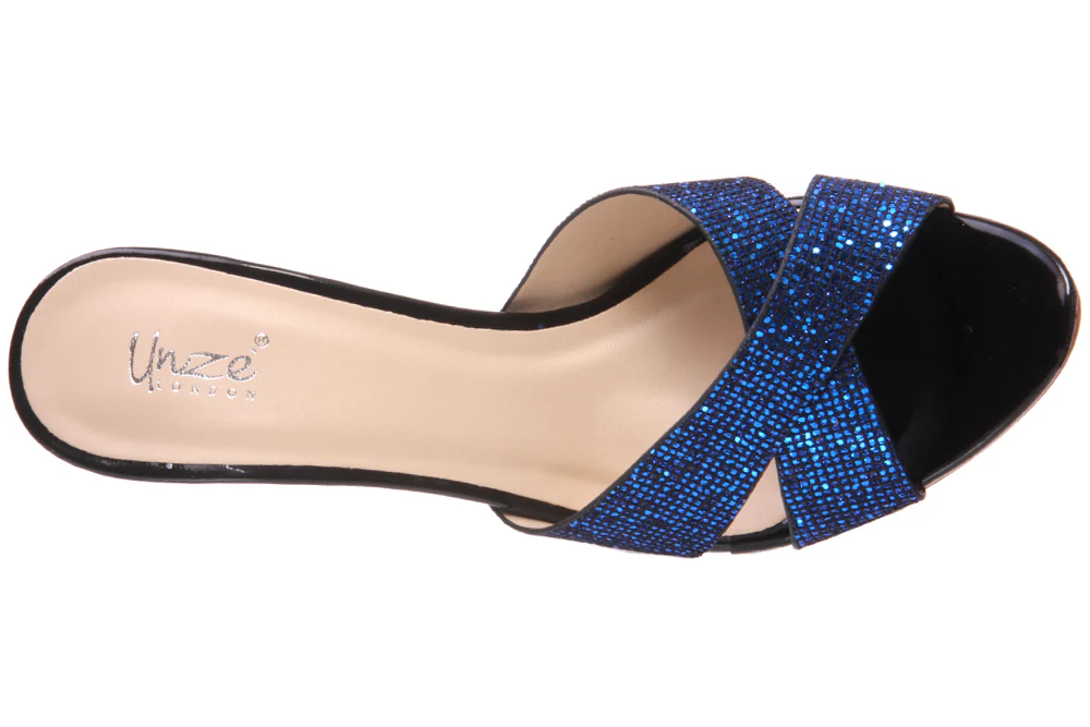 Women Criss Cross Strap Evening Sandal - Image 4
