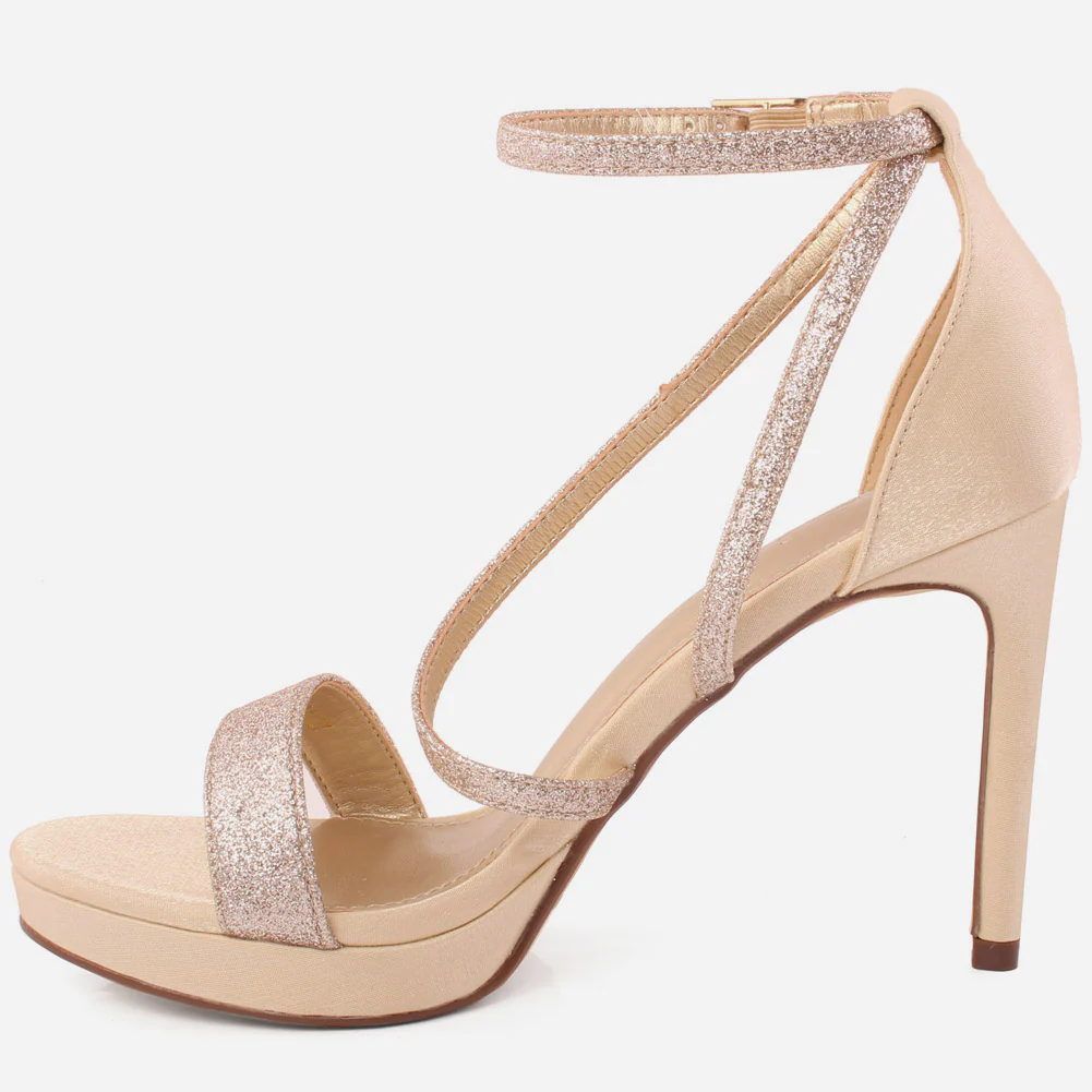 Women "Dahl" Platform High Stiletto Heel Sandals - Image 3