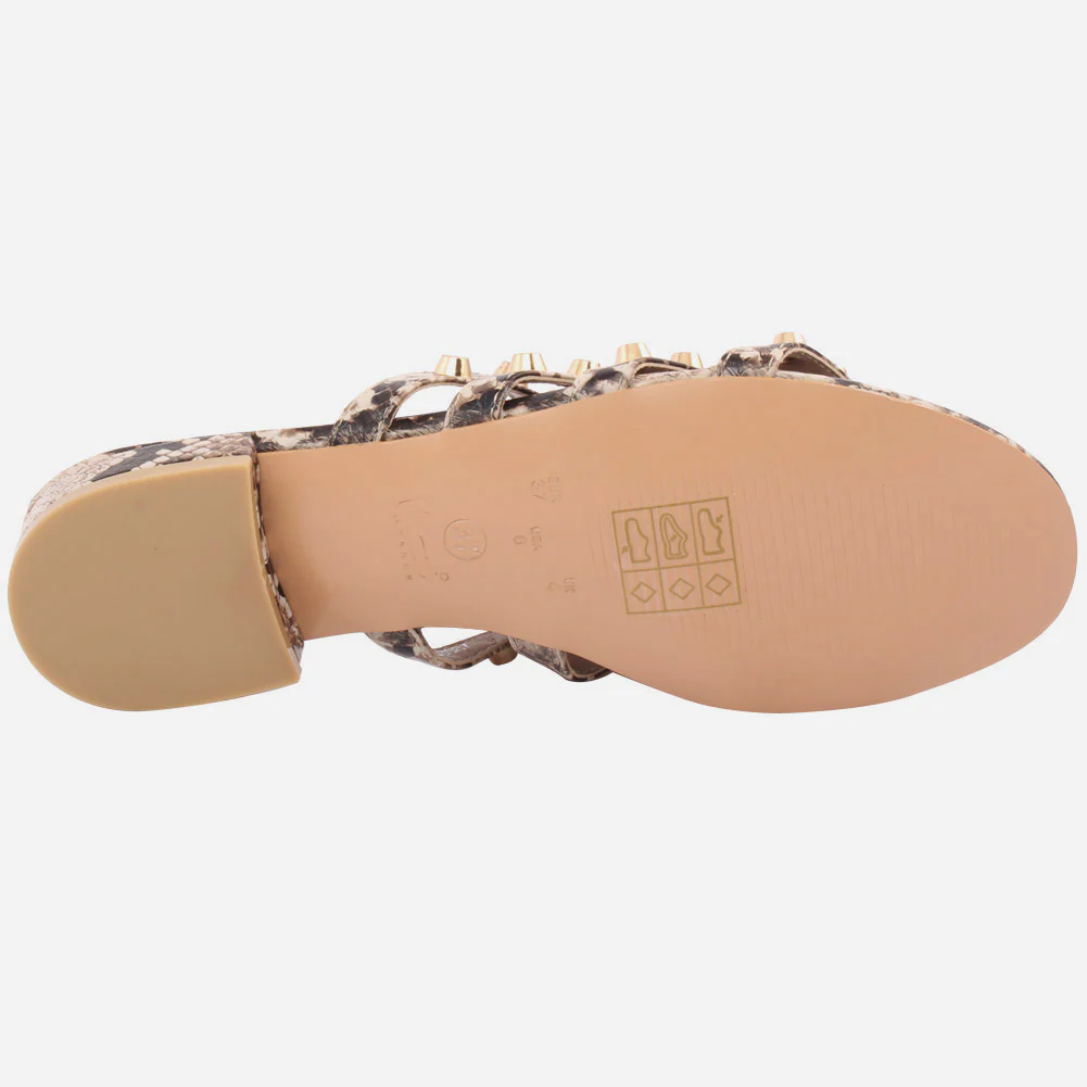 Women "DANIELE" Versatile Block Heel Slippers - Image 5