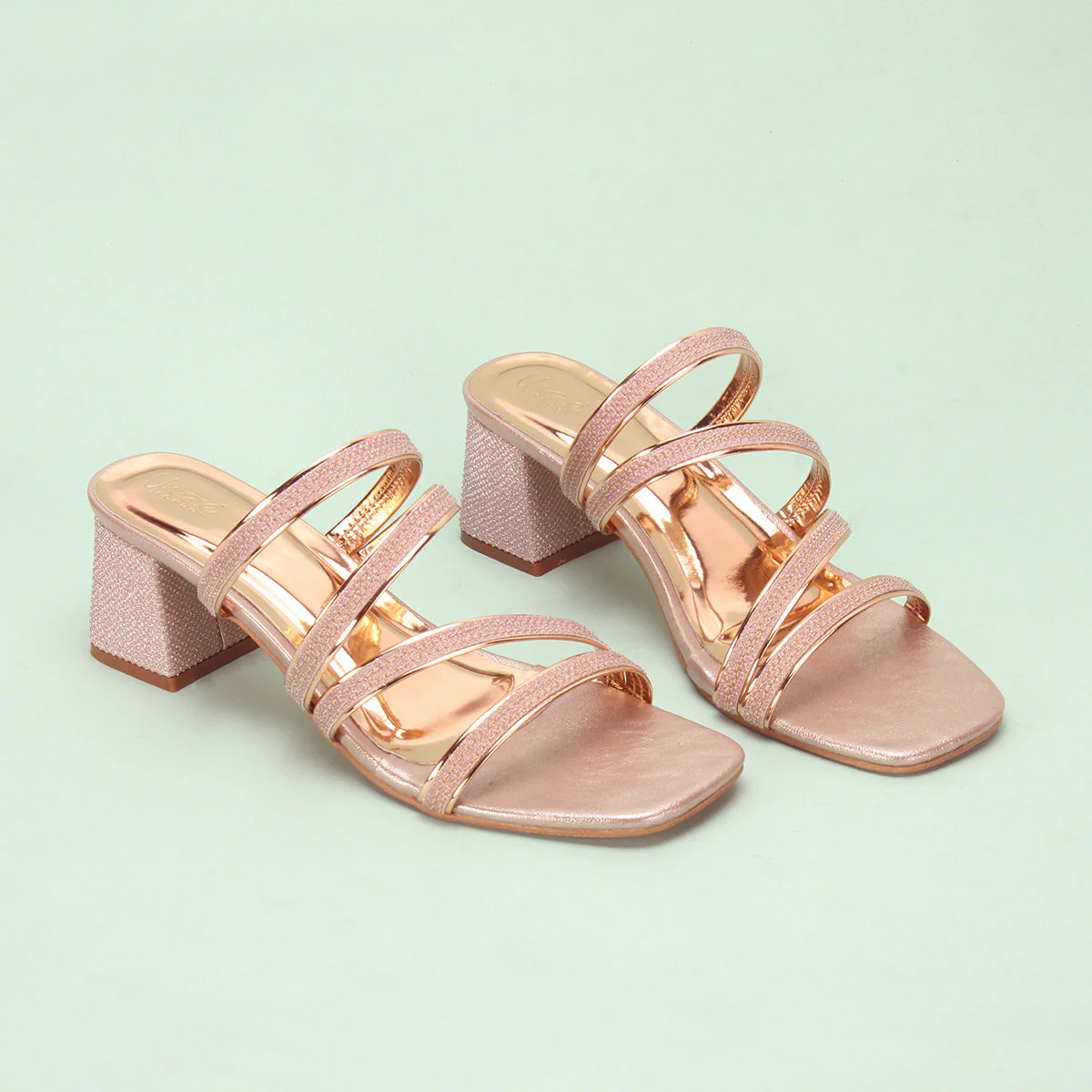 Women "DANIKA" Strappy Block Heel Sandals - Image 6