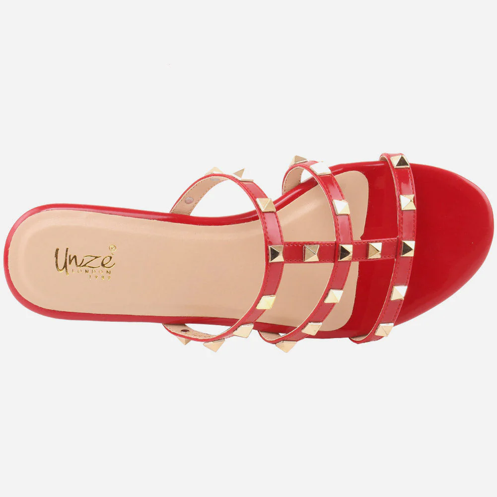 Women "DIA" Comfortable Light Weight Flat Sole Slippers - Image 4