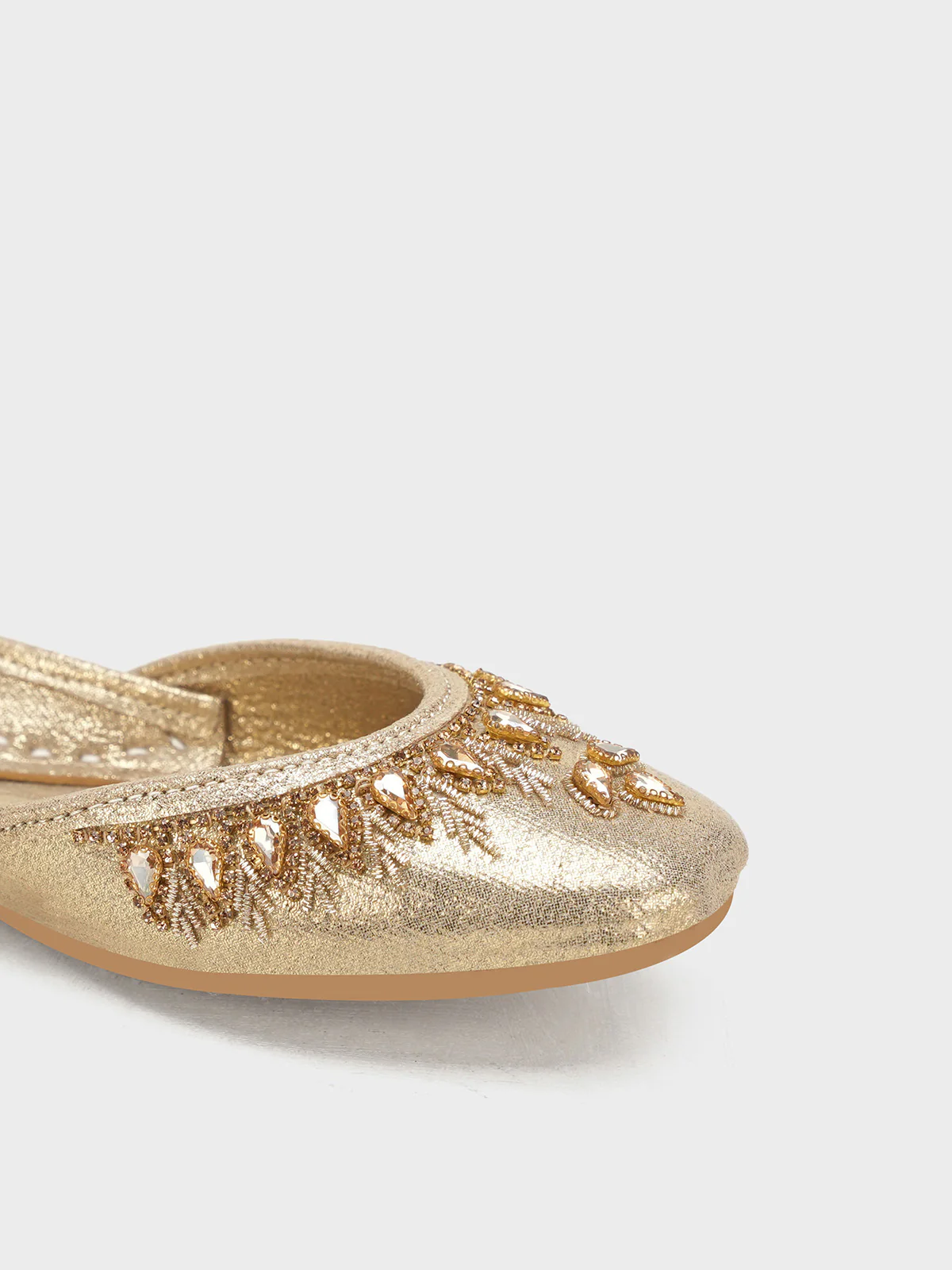 Women "DOMINY" Comfort Handcrafted Khussa - Image 7