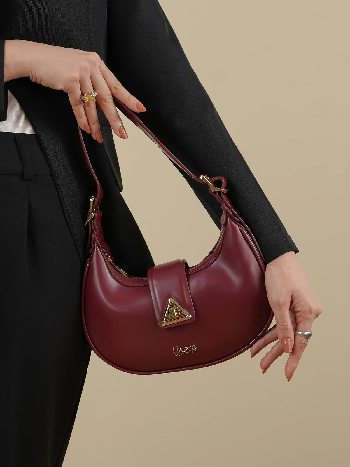 Women "EDOLIE" Everyday Use Hobo Bag - Image 3