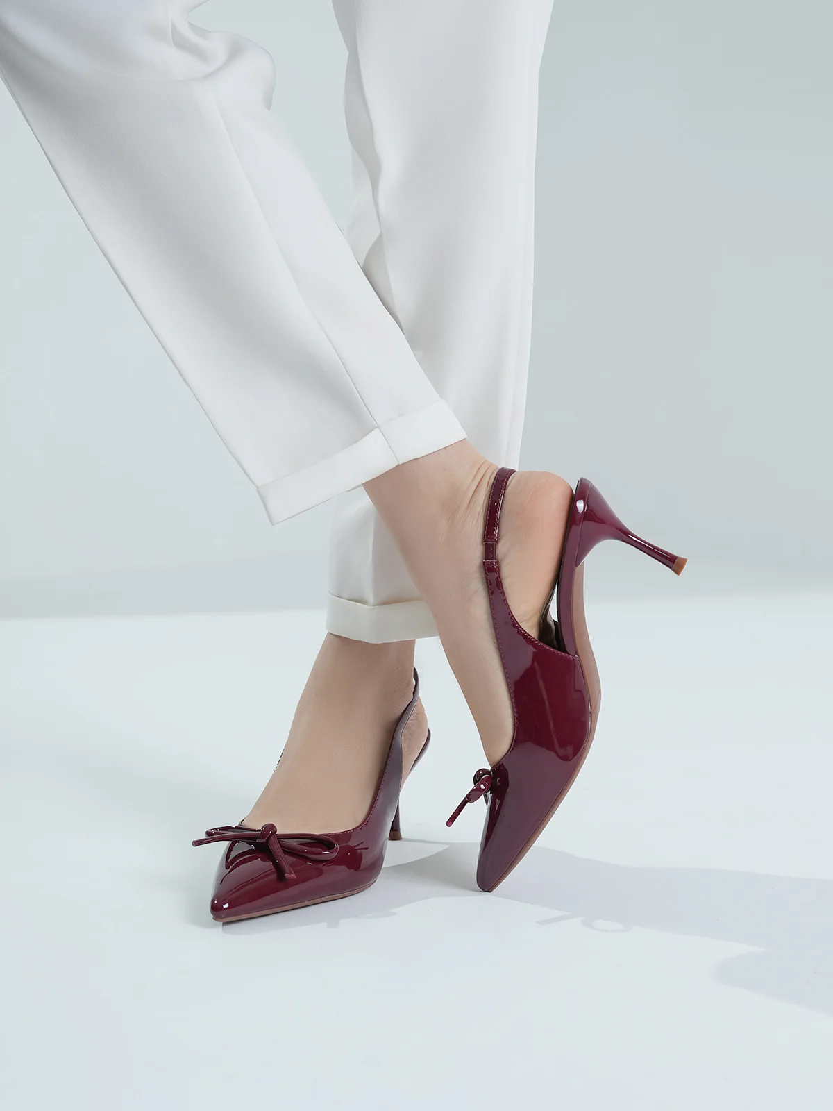 Women "ELAINE" Pointed Toe Sandals - Image 6