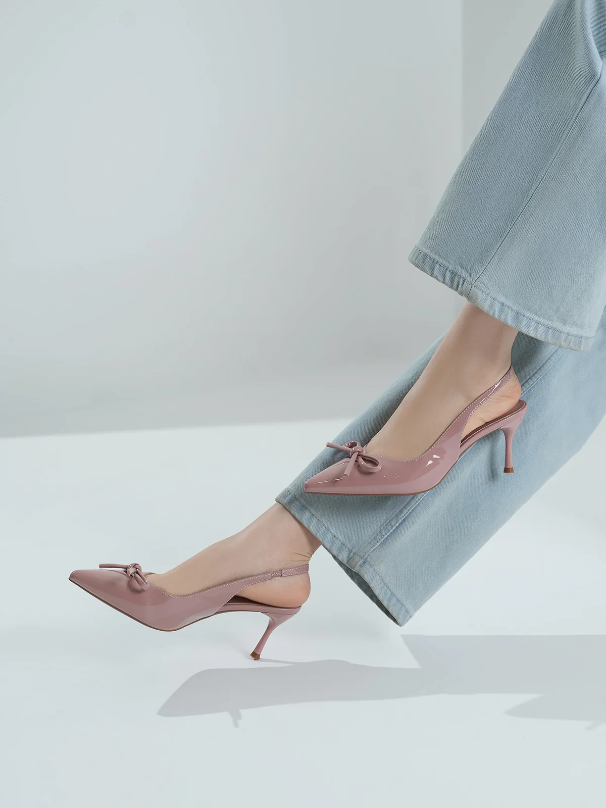 Women "ELAINE" Pointed Toe Sandals - Image 6
