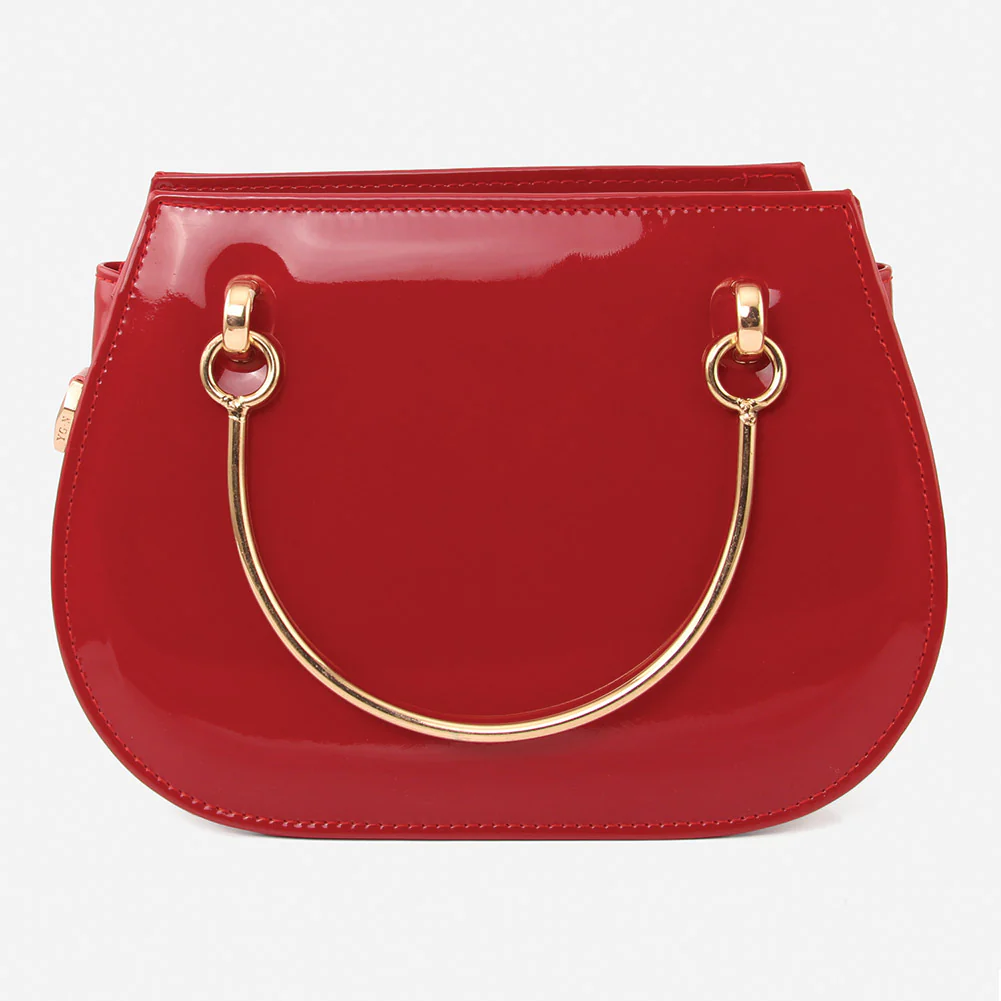 Women "EMENE" Top Metal Handle Shoulder Bag - Image 3