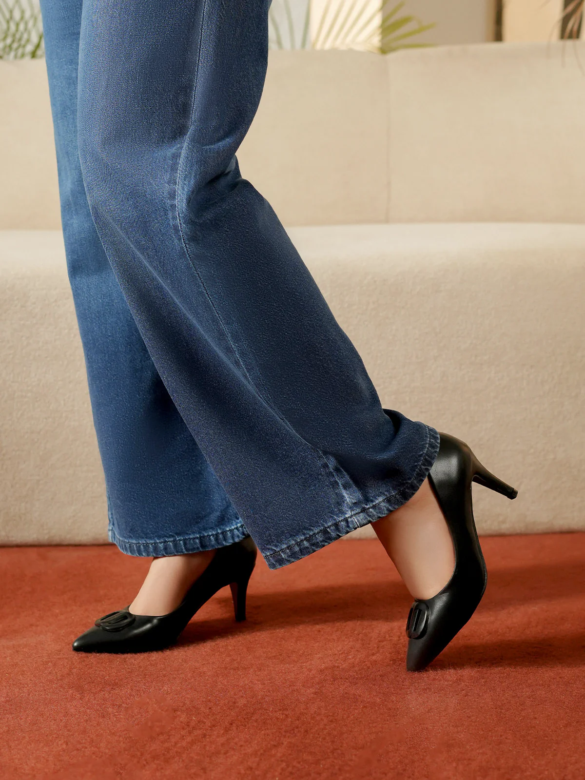 Women "EMERY" Everyday Wear Pointed Courts - Image 6