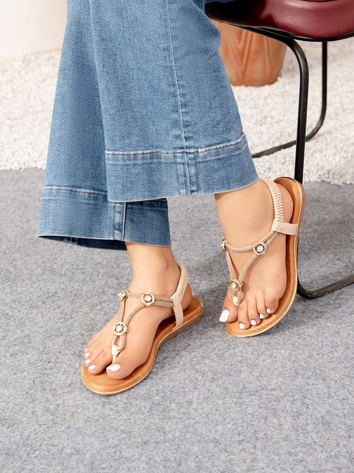 Women "EODORE" Stylish Slingback Sandals - Image 6
