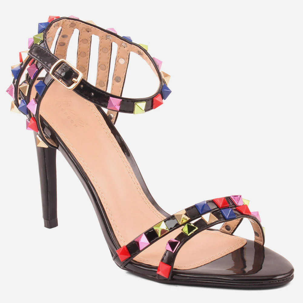 Women "EVA" Rainbow Party High Heel Sandals