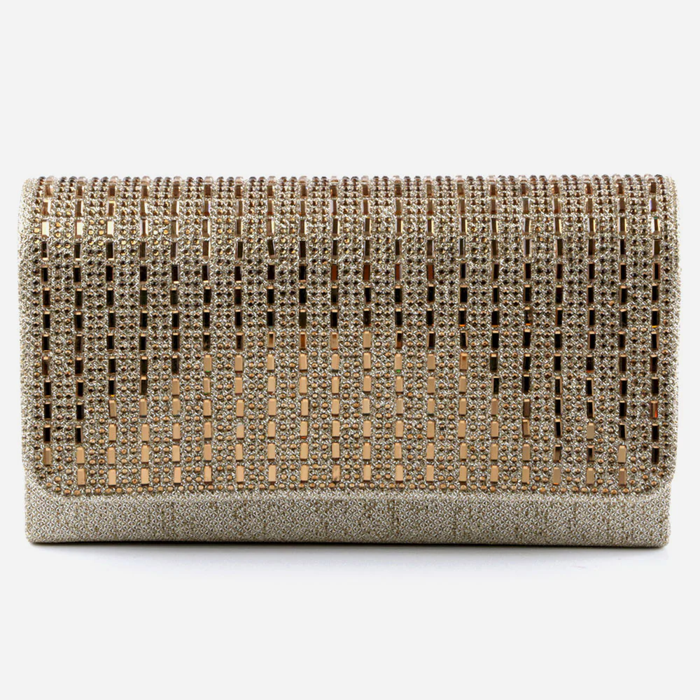 Women Evening Clutch Bag Wedding Handbag Prom Purse Sparkly Flap Over Party Bags Diamante Birthday Gifts for Her - Image 3