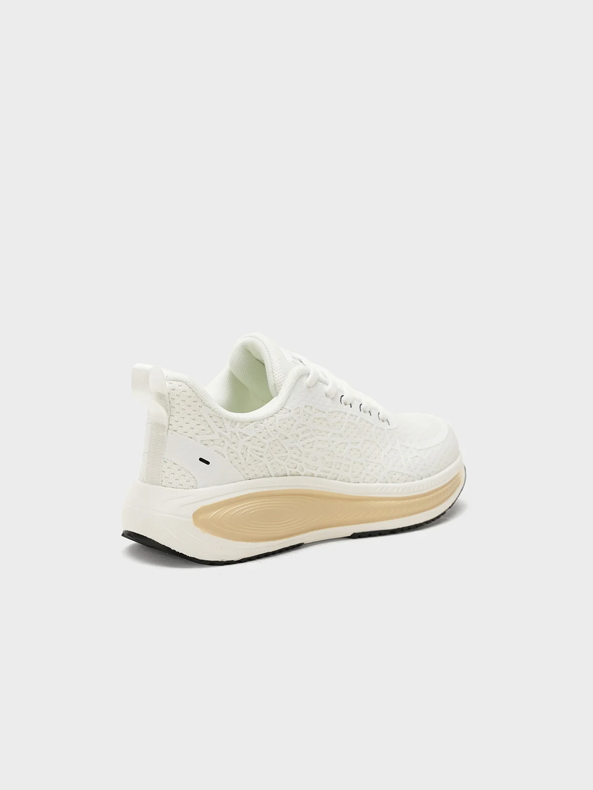 Women "FERNA" Lace Up Fabric Trainers - Image 3