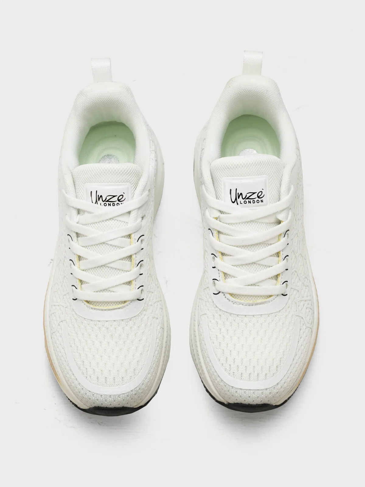 Women "FERNA" Lace Up Fabric Trainers - Image 6
