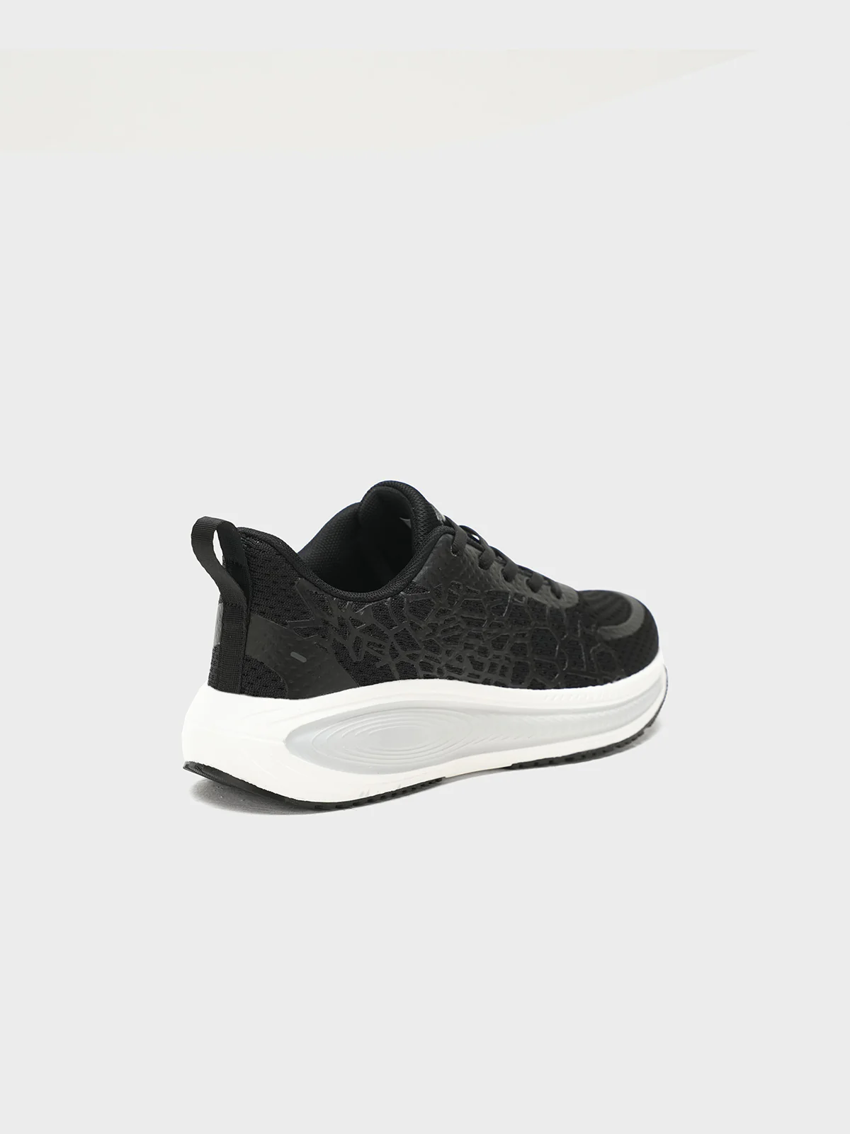 Women "FERNA" Lace Up Fabric Trainers - Image 3