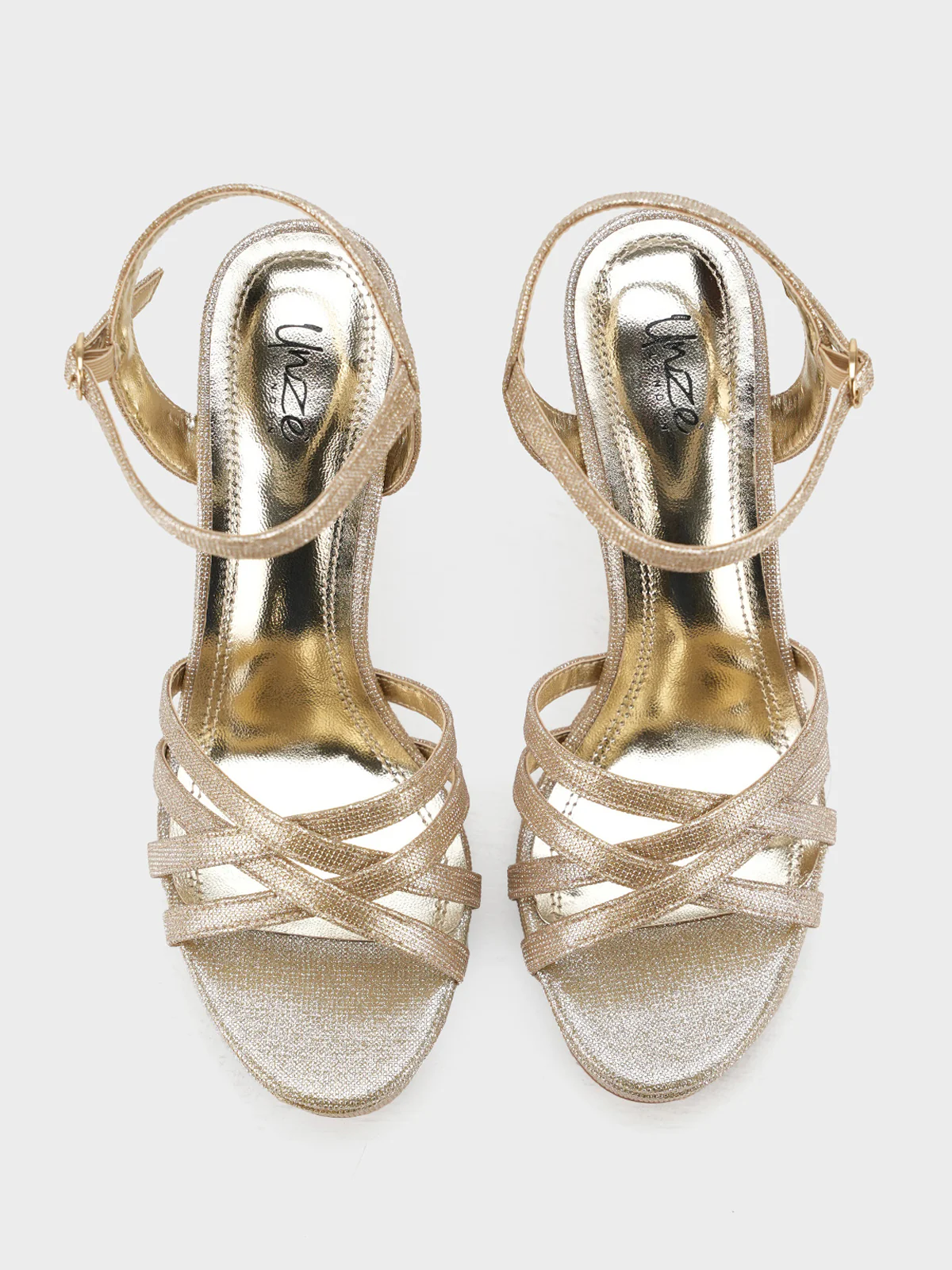 Women "FIONA" Fancy Spool Heel Sandals - Image 8