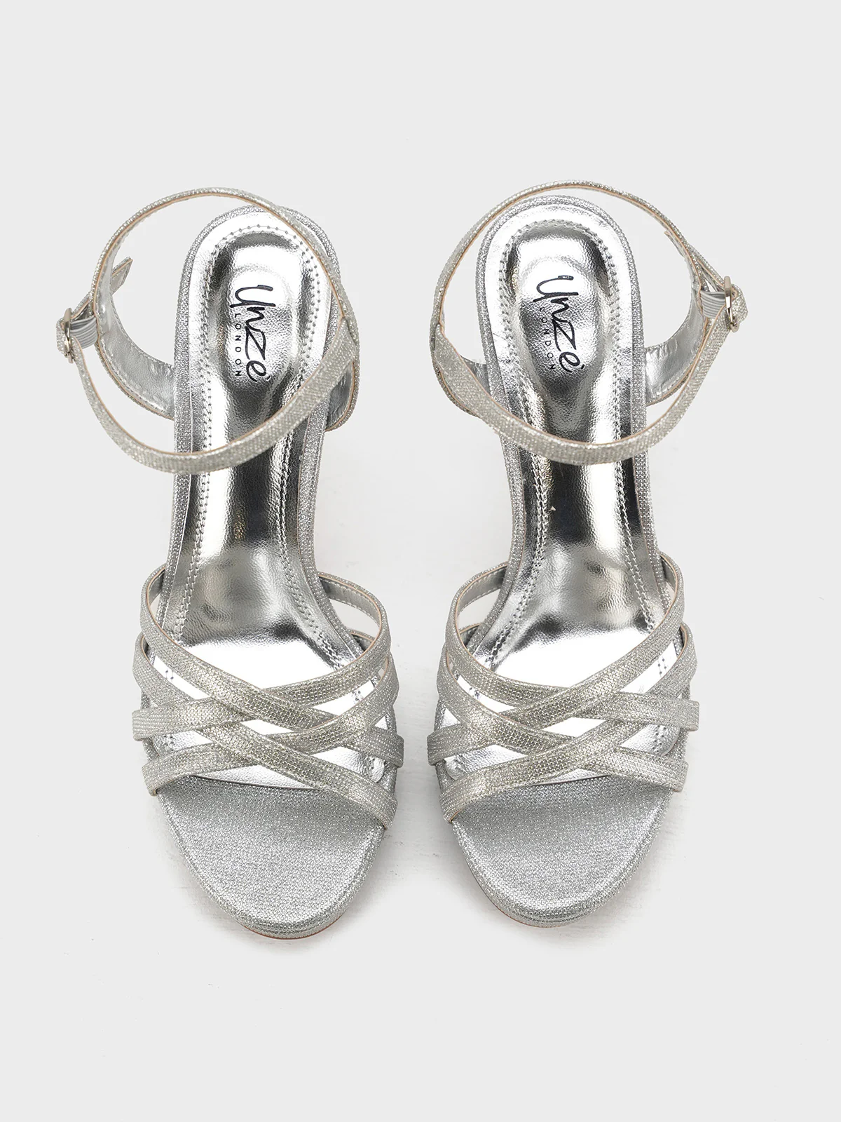 Women "FIONA" Fancy Spool Heel Sandals - Image 9