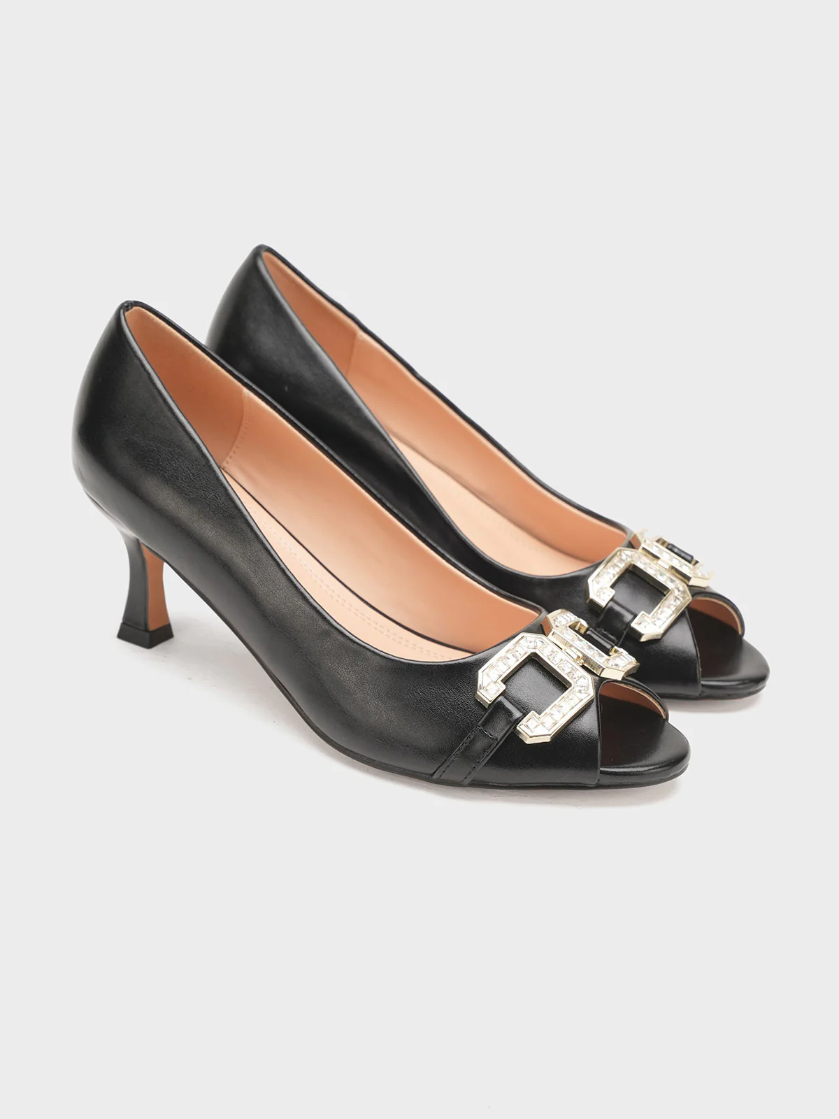 Women "FOPHIA" Open Toe Slip On Sandals - Image 5