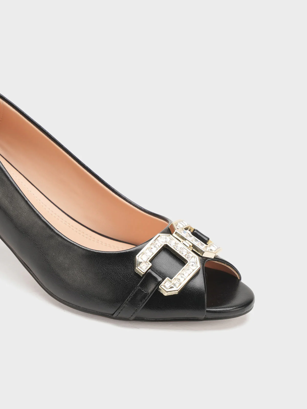Women "FOPHIA" Open Toe Slip On Sandals - Image 8