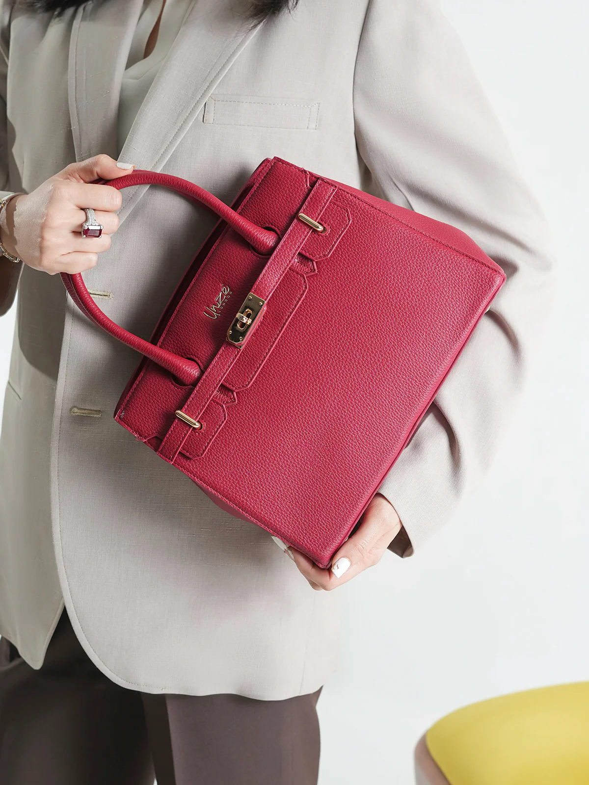 Women "FORBES" Unique Handbag