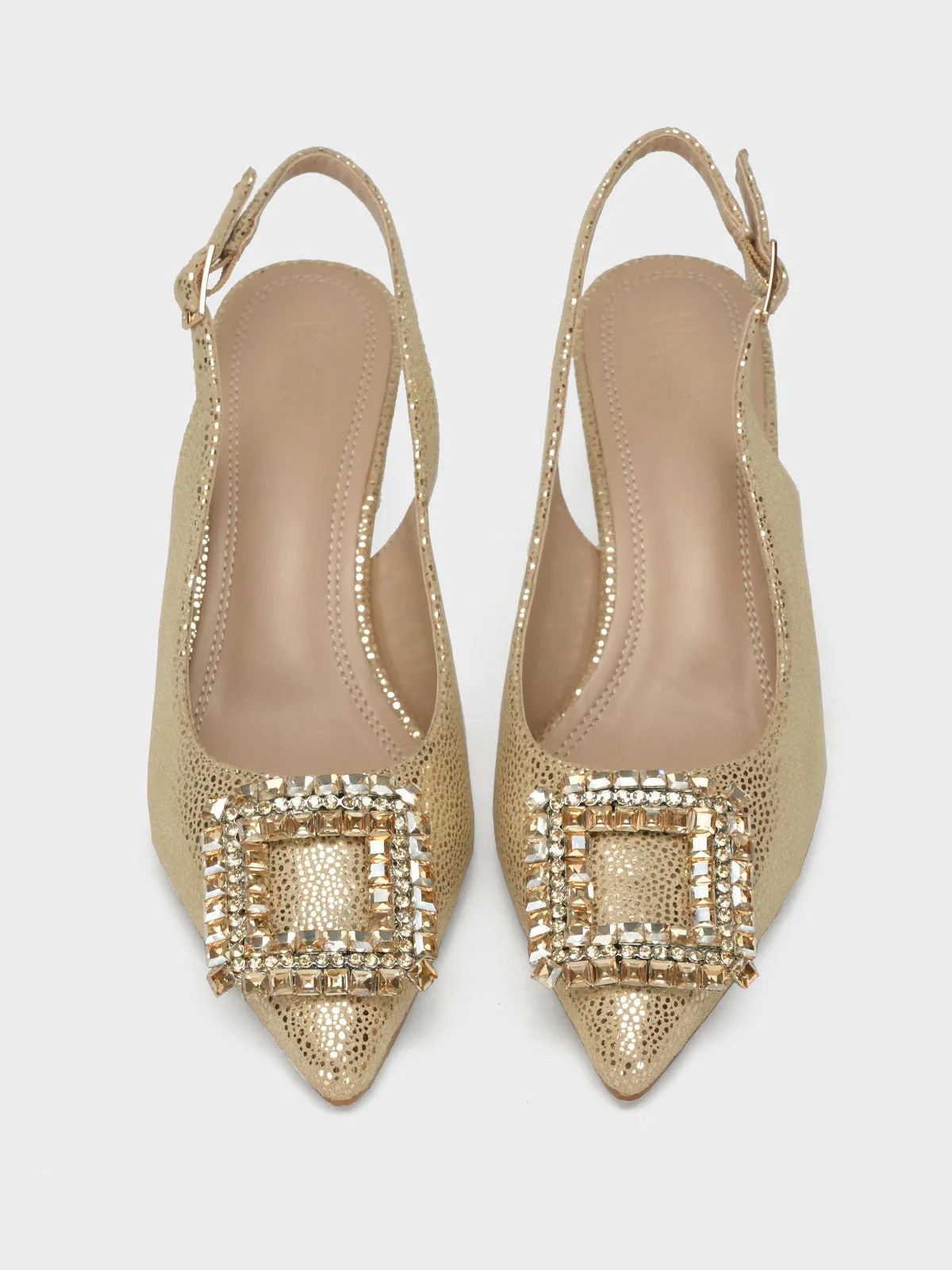 Women "GINTAN" Pointed Toe Heels Sandals - Image 5