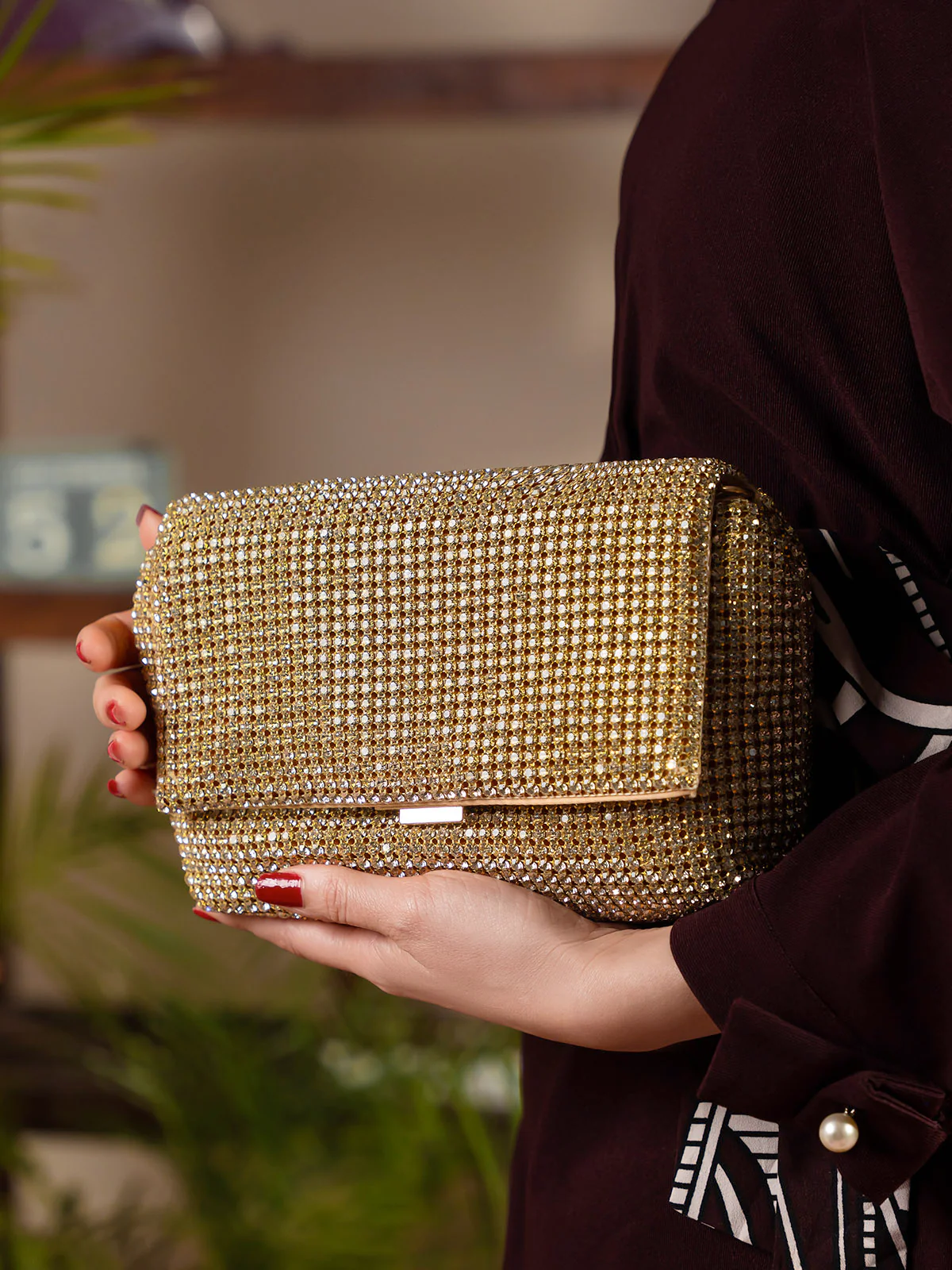 Women "GLORIA" Elegant Fancy Clutch - Image 3