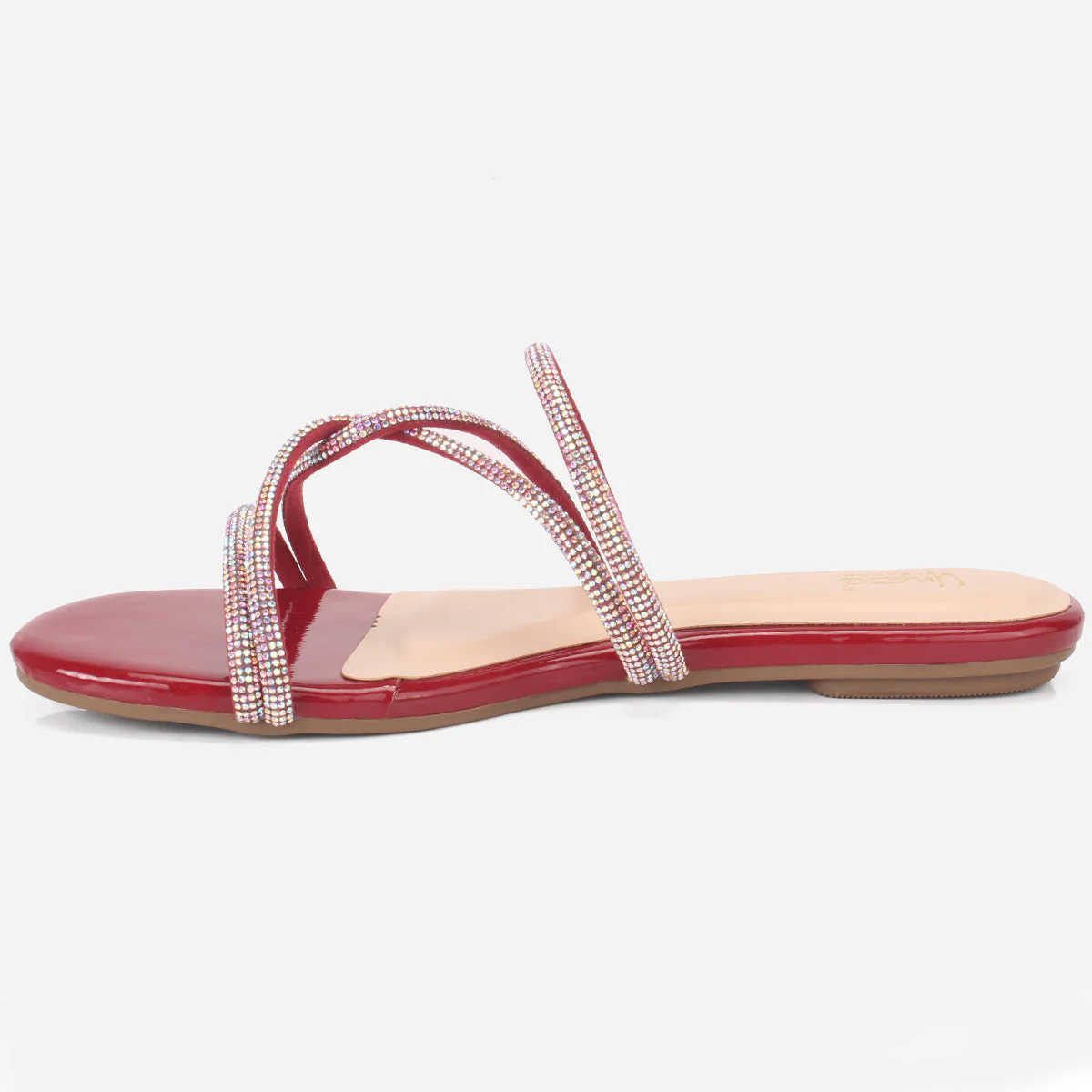 Women "GUARIS" Summer Embellished Flat Slippers - Image 3