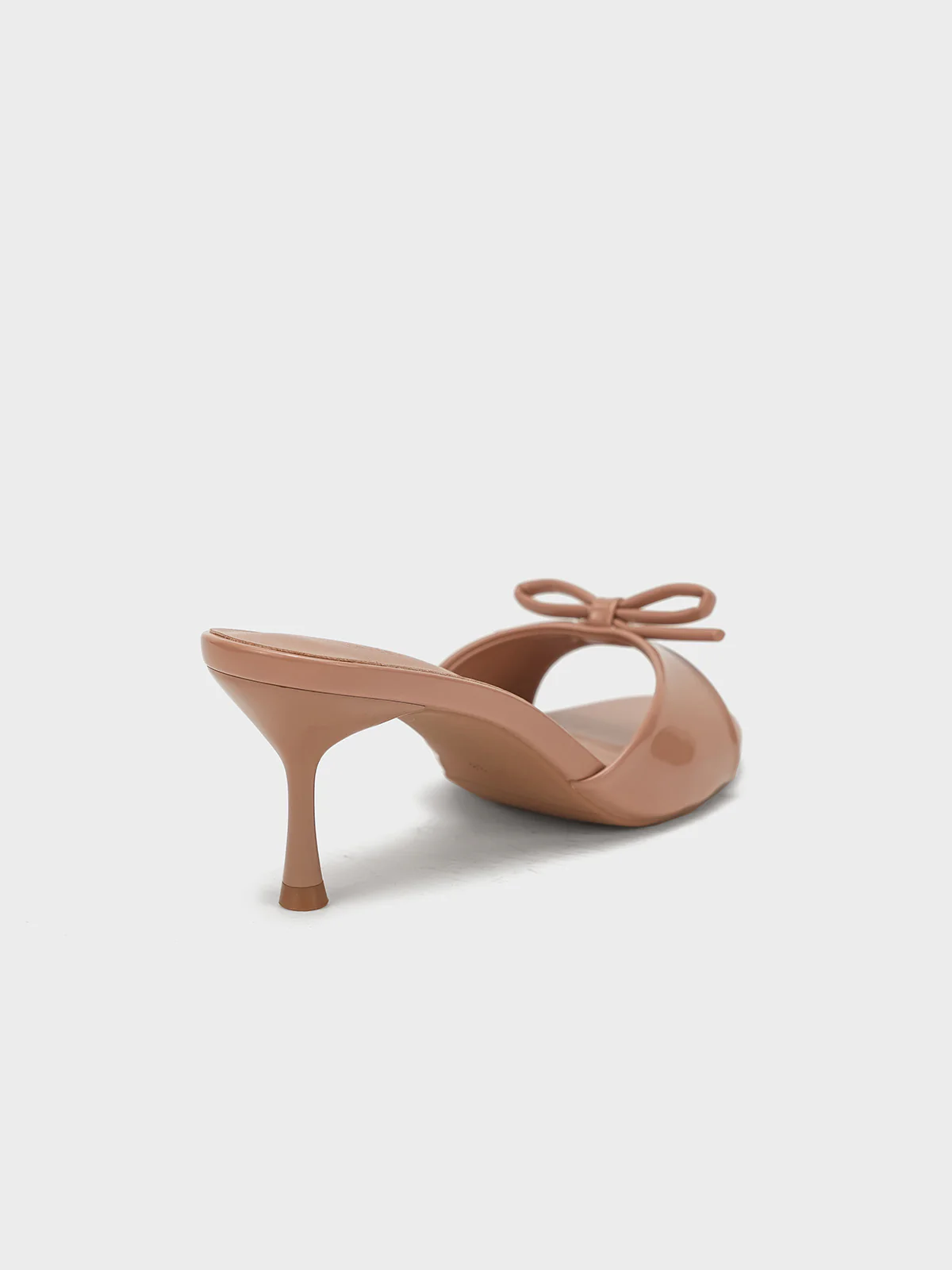Women "HAVOC" Glossy Slip On Sandals - Image 4
