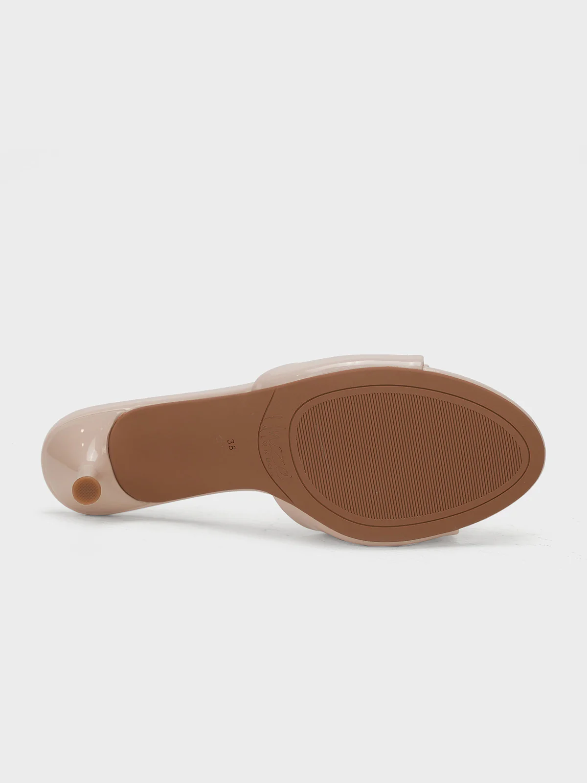 Women "HAVOC" Glossy Slip On Sandals - Image 8