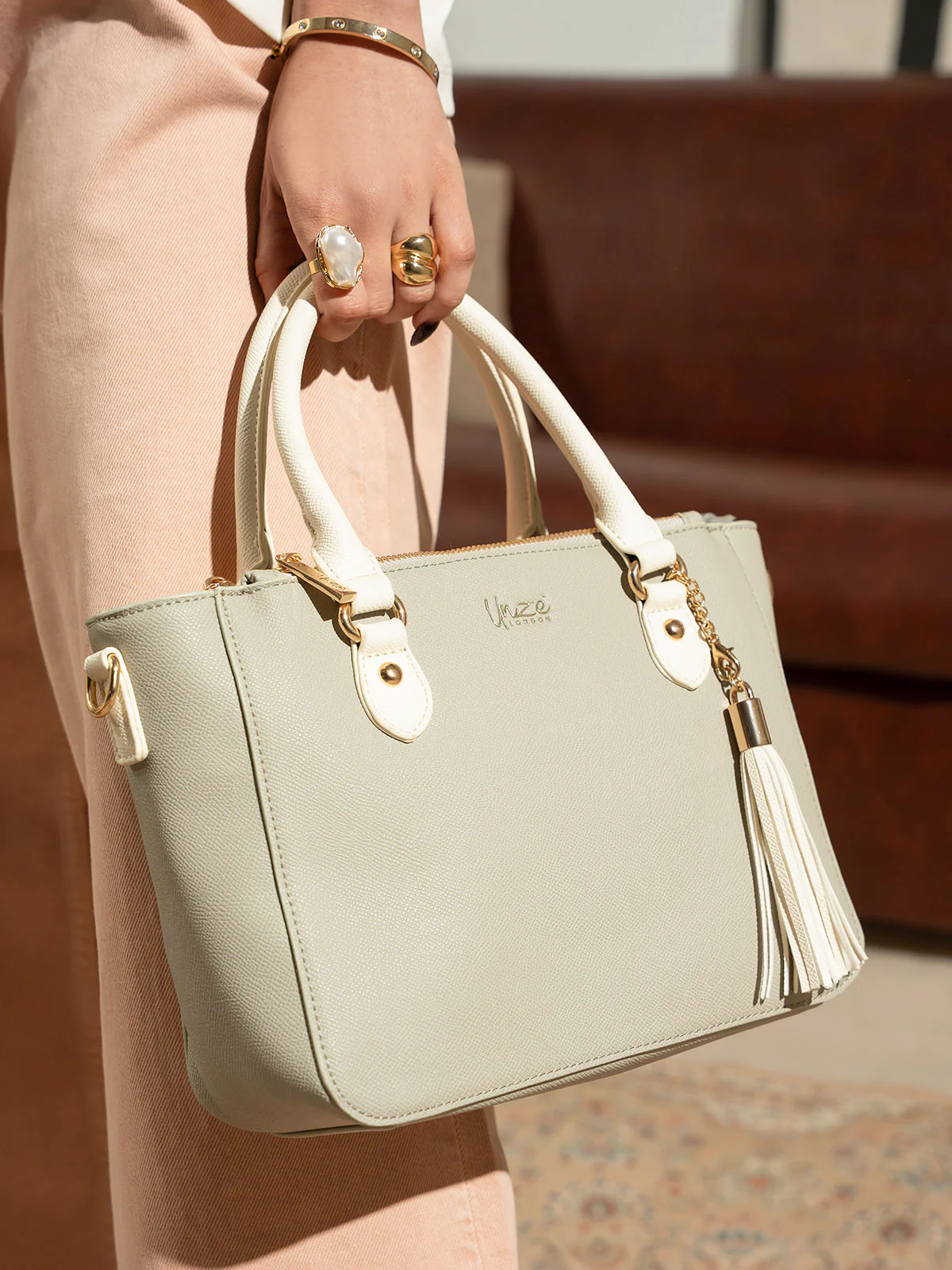 Women "HAZEL" Elegance Long Strap Handbag - Image 10