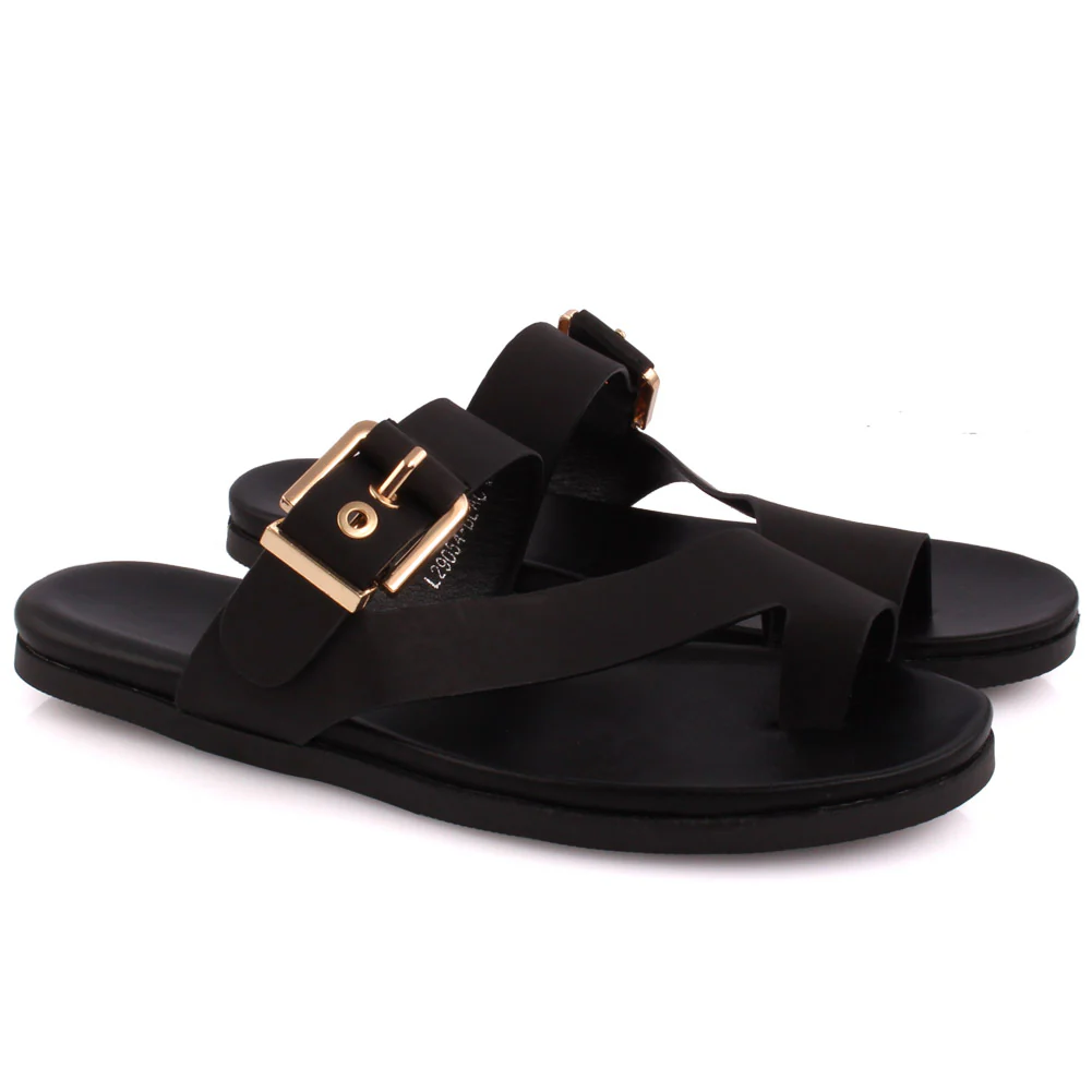 Women ‘Hudson’ Flat Toe Thong Slippers - Image 2