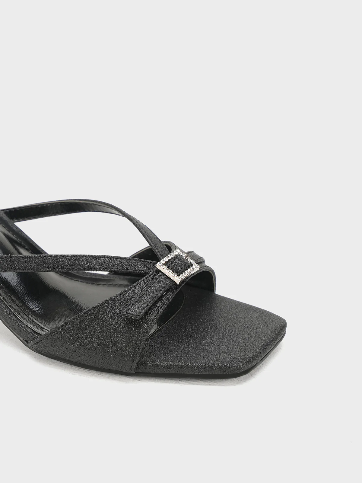 Women "INGRID" Fancy Spool Heel Sandals - Image 7