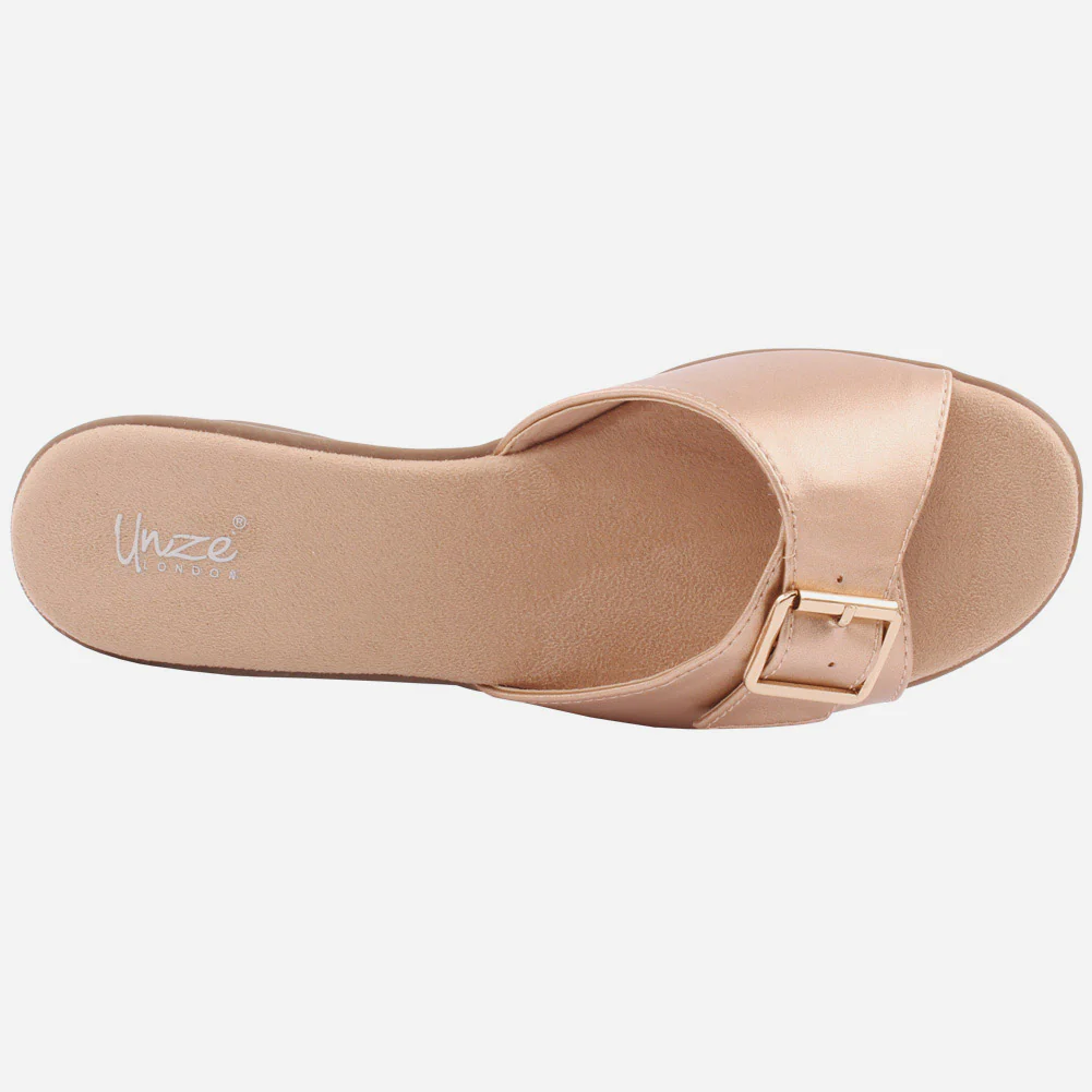 Women "IZABEL" Fabulous High Quality Rubber Sole  Slipper - Image 4