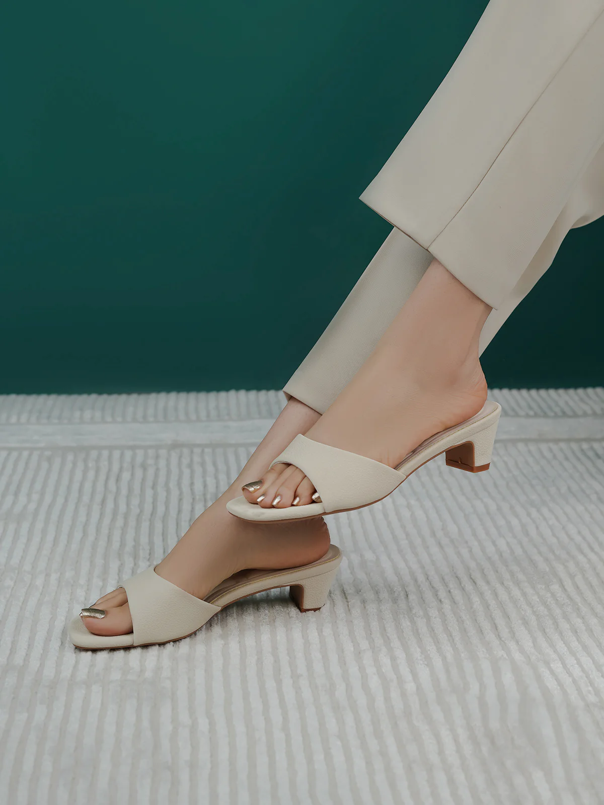 Women "JACIE" Elegant Block Heel Sandals - Image 6