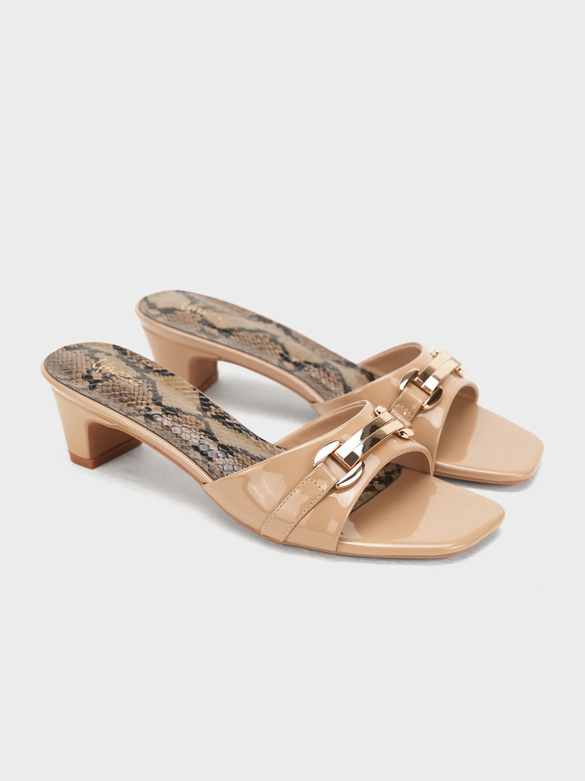 Women "JADON" Slip On Block Heel Sandals - Image 2
