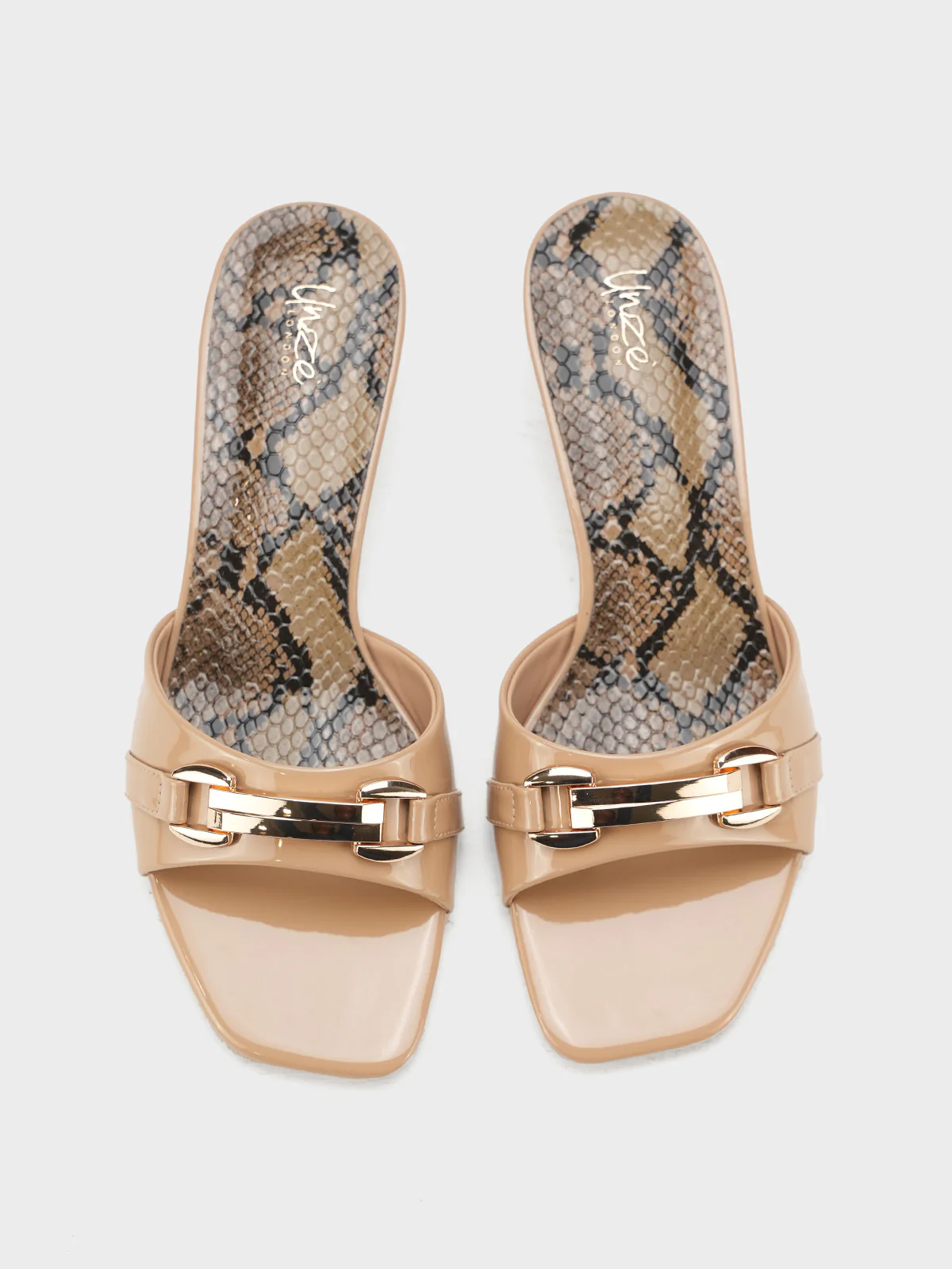 Women "JADON" Slip On Block Heel Sandals - Image 6