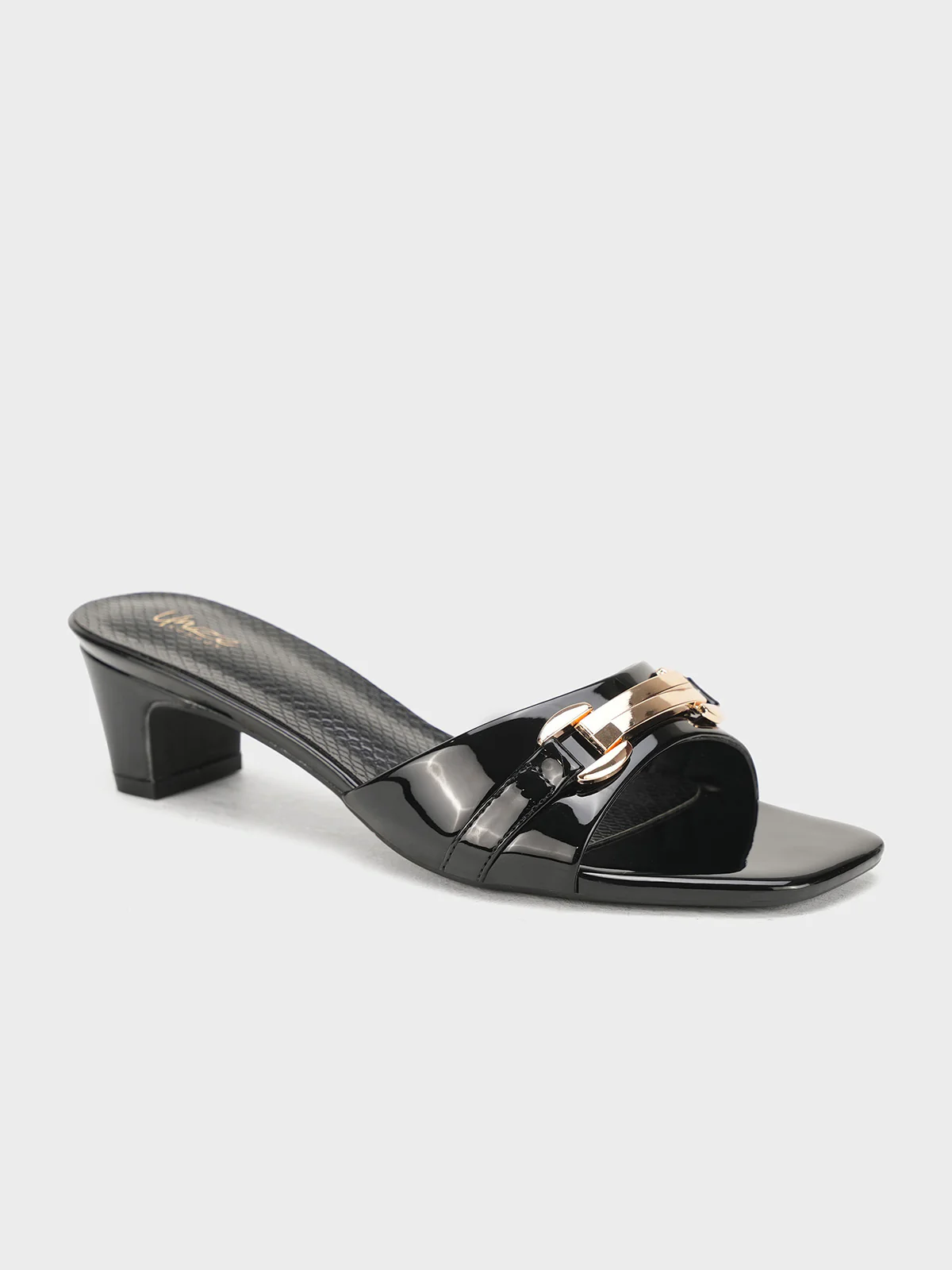 Women "JADON" Slip On Block Heel Sandals