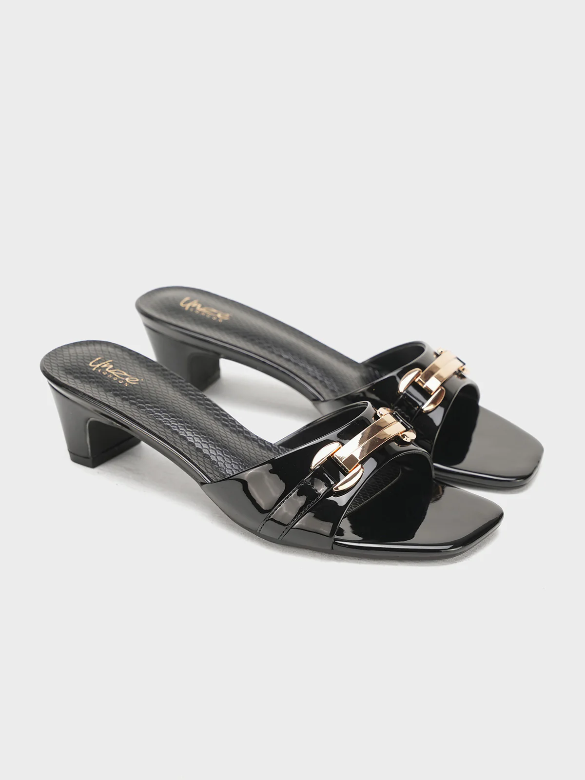 Women "JADON" Slip On Block Heel Sandals - Image 2