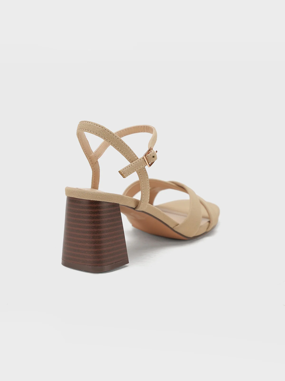 Women "JEFFREY" Block Heel Buckle Sandals - Image 5
