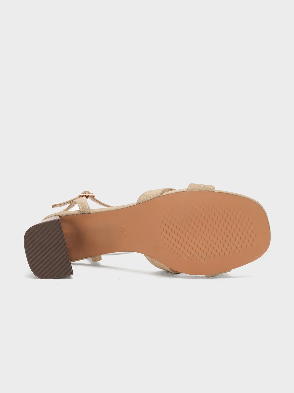 Women "JEFFREY" Block Heel Buckle Sandals - Image 8