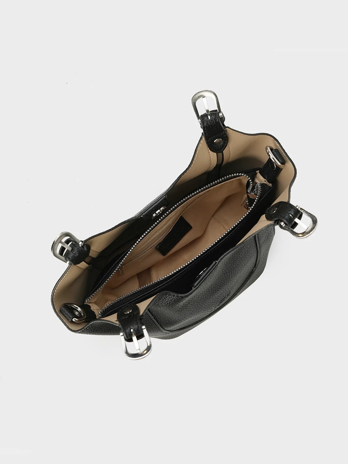 Women "JOZIAH" Modern Shape Bucket Bag - Image 9
