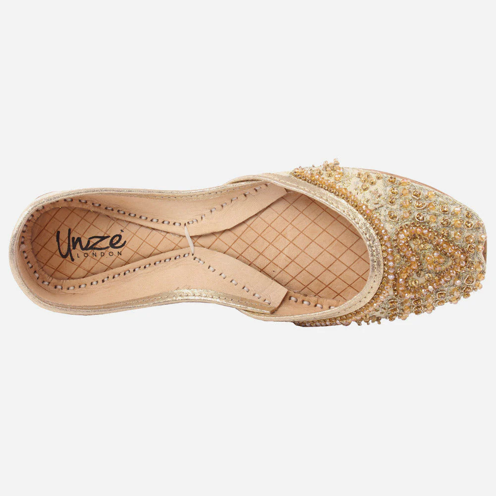WOMEN "JUDY" TRADITIONAL HANDMADE LEATHER KHUSSA - Image 4