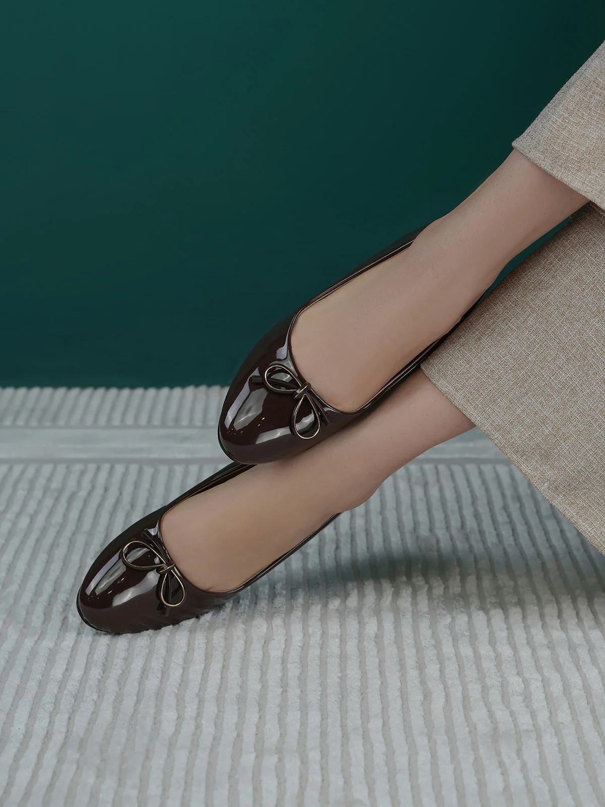 Women "KANELO" Comfortable Wedge Courts - Image 10