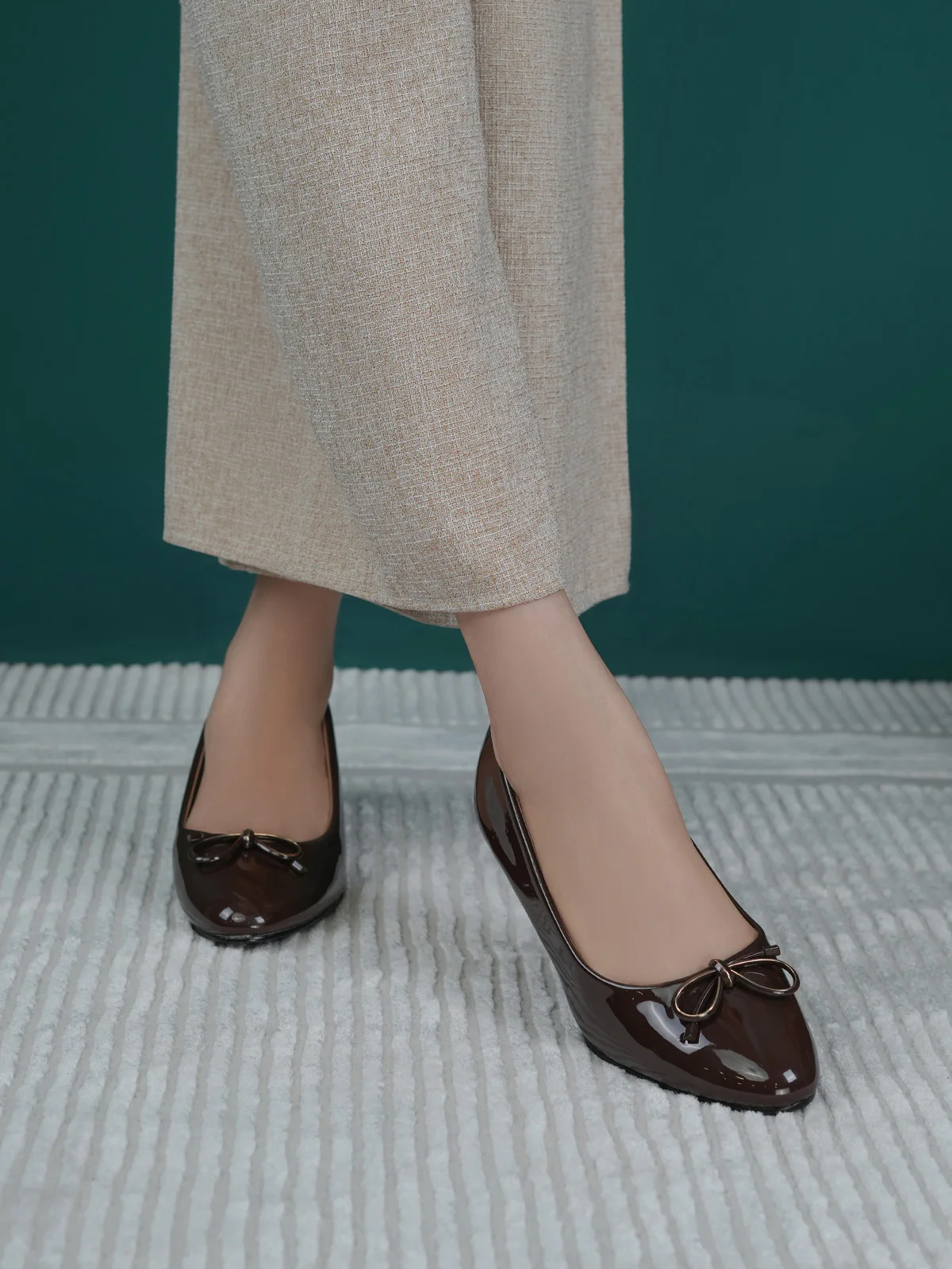 Women "KANELO" Comfortable Wedge Courts - Image 3