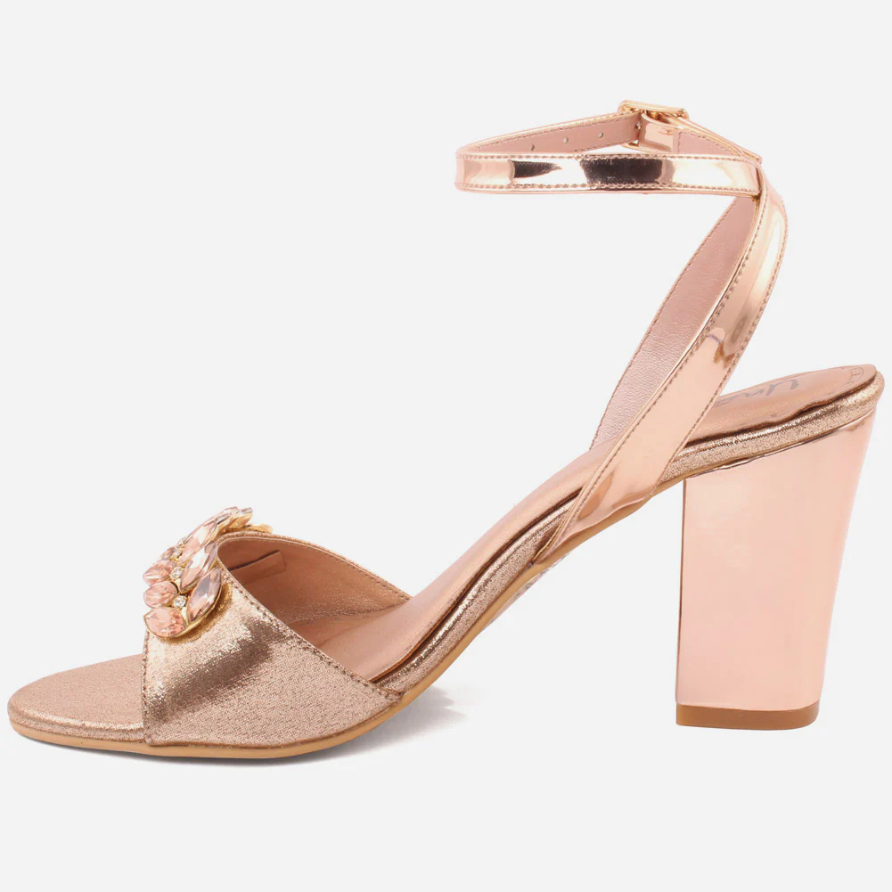 Women "KELLY" Block Heel Sandals - Image 3