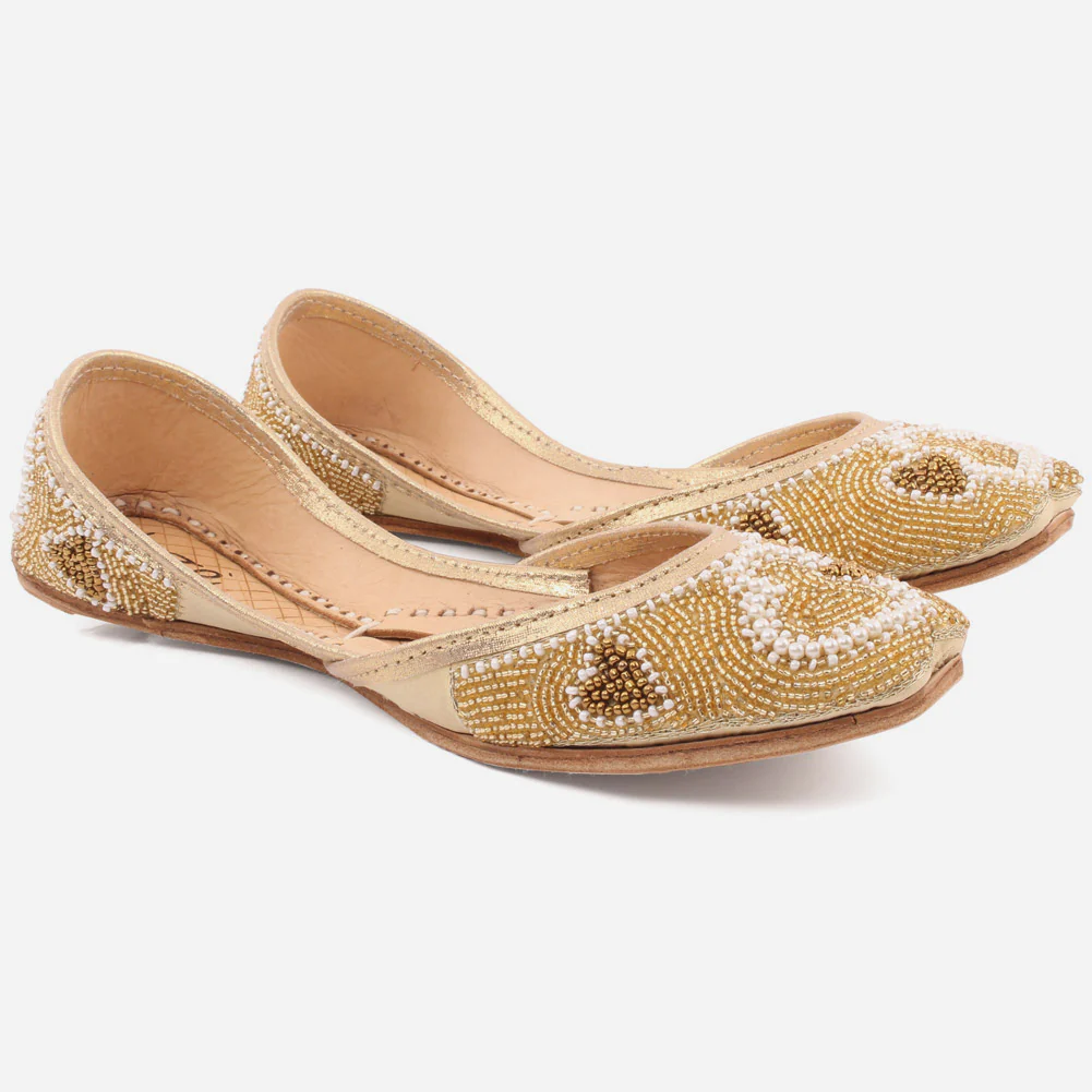 Women "KINJI" Traditional Slip On Khussa - Image 2