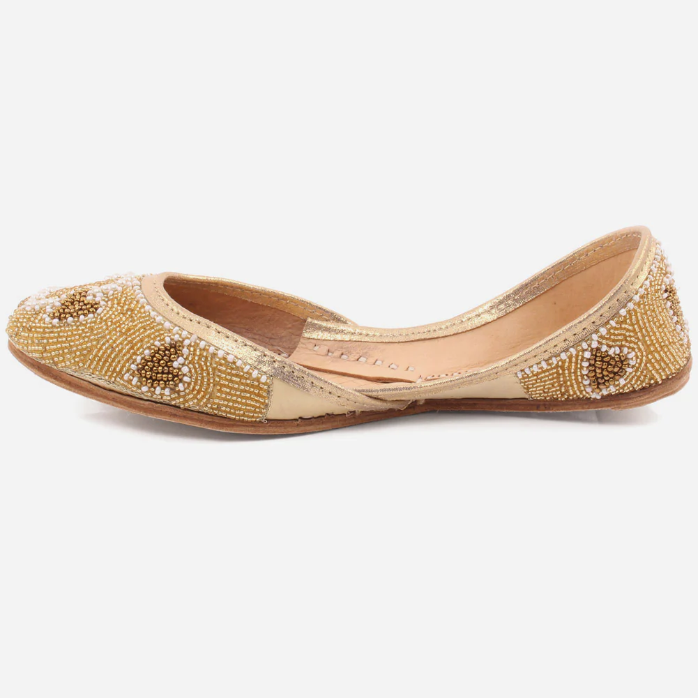 Women "KINJI" Traditional Slip On Khussa - Image 3