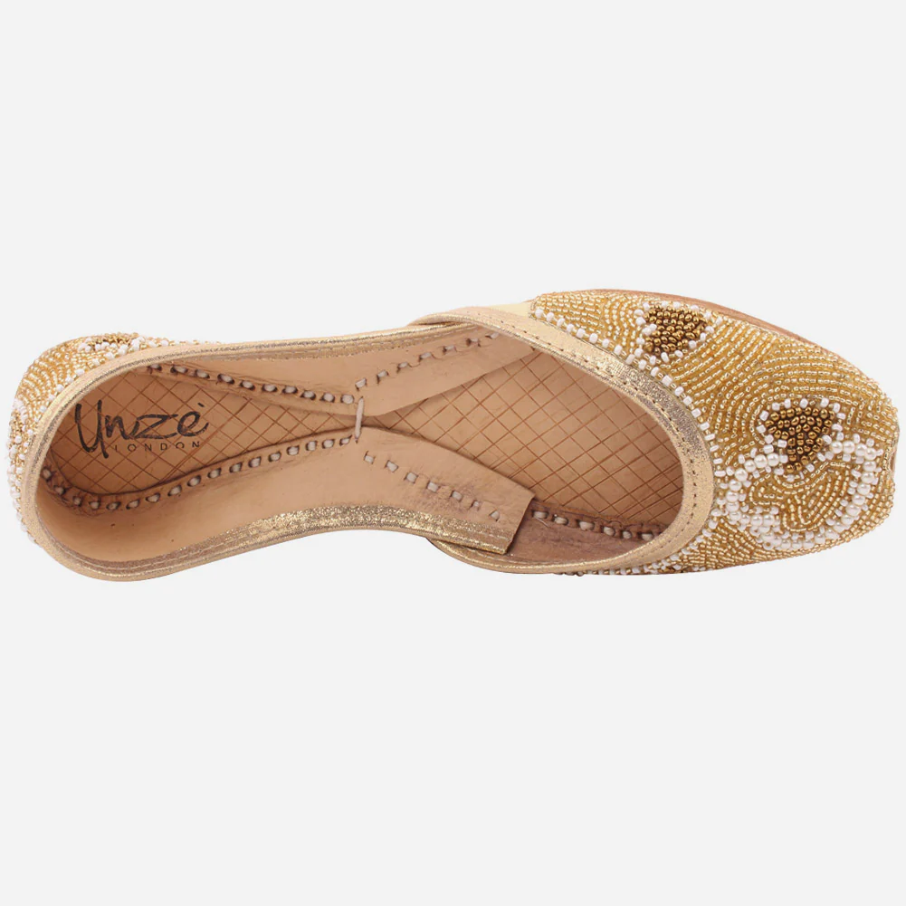 Women "KINJI" Traditional Slip On Khussa - Image 4