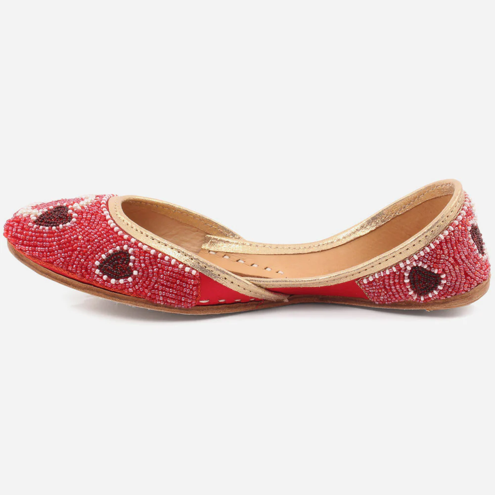 Women "KINJI" Traditional Slip On Khussa - Image 3