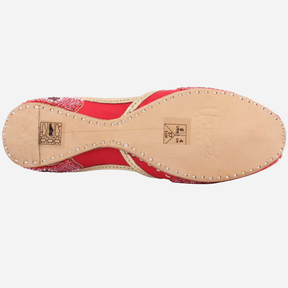 Women "KINJI" Traditional Slip On Khussa - Image 5