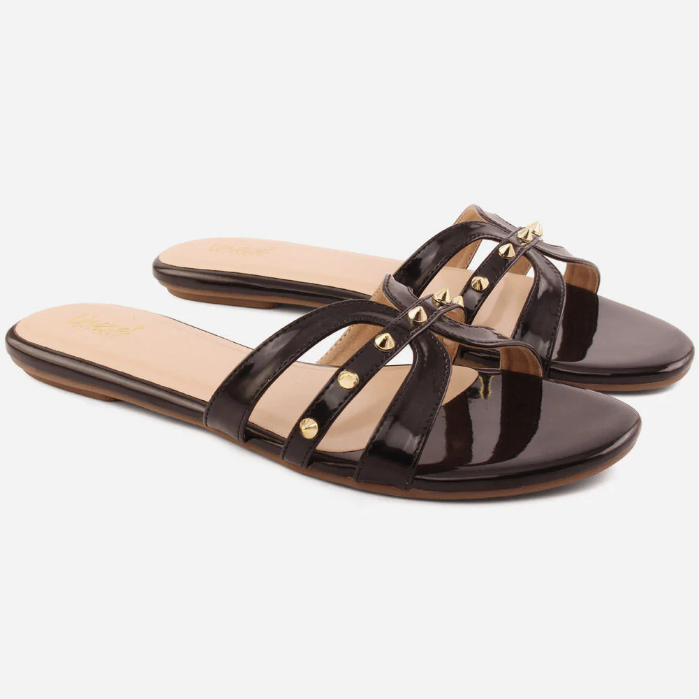 Women "KYMA" Flat Slippers - Image 2