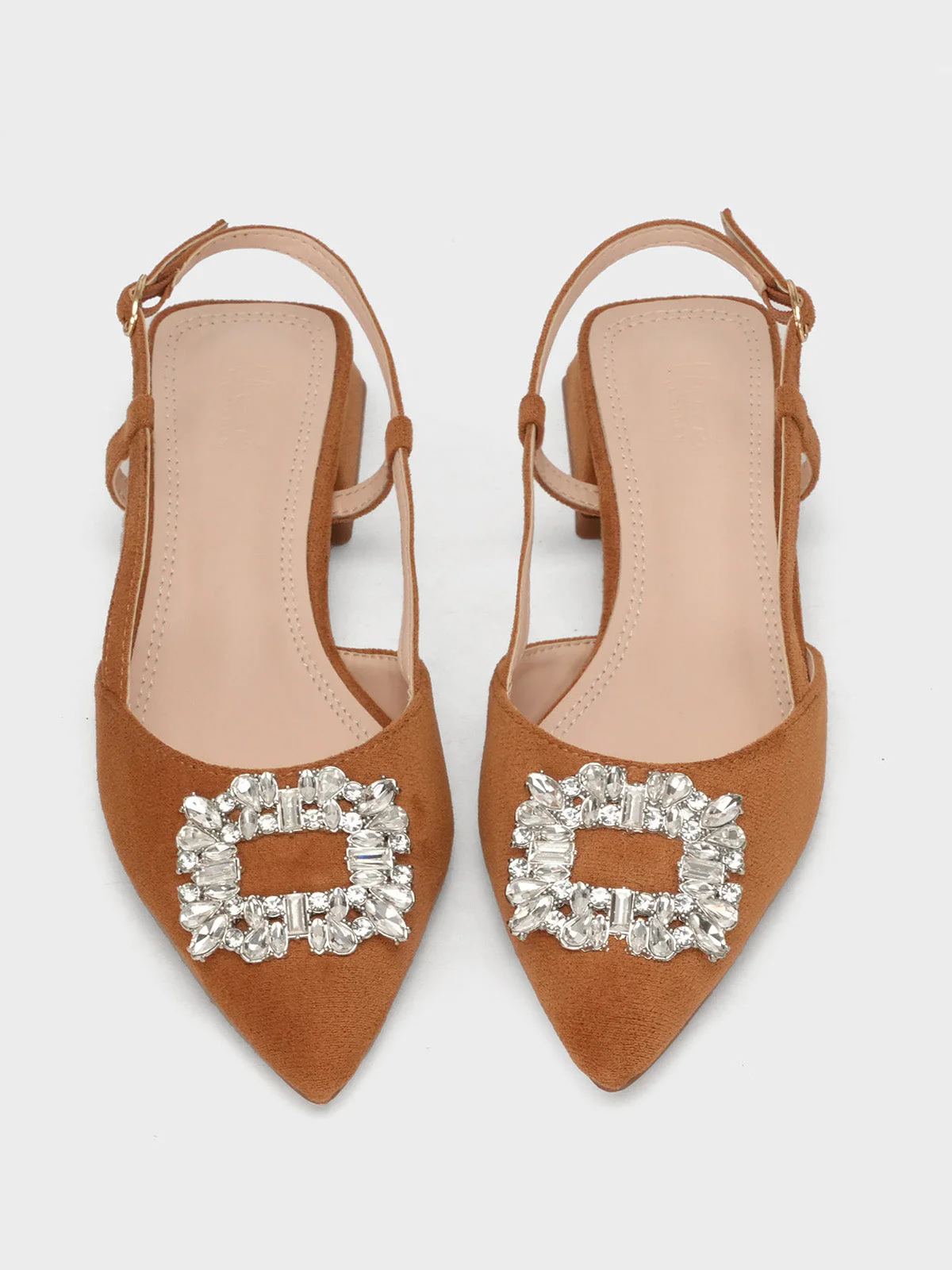 Women "KYOU" Pointy Back Strap Sandals - Image 5